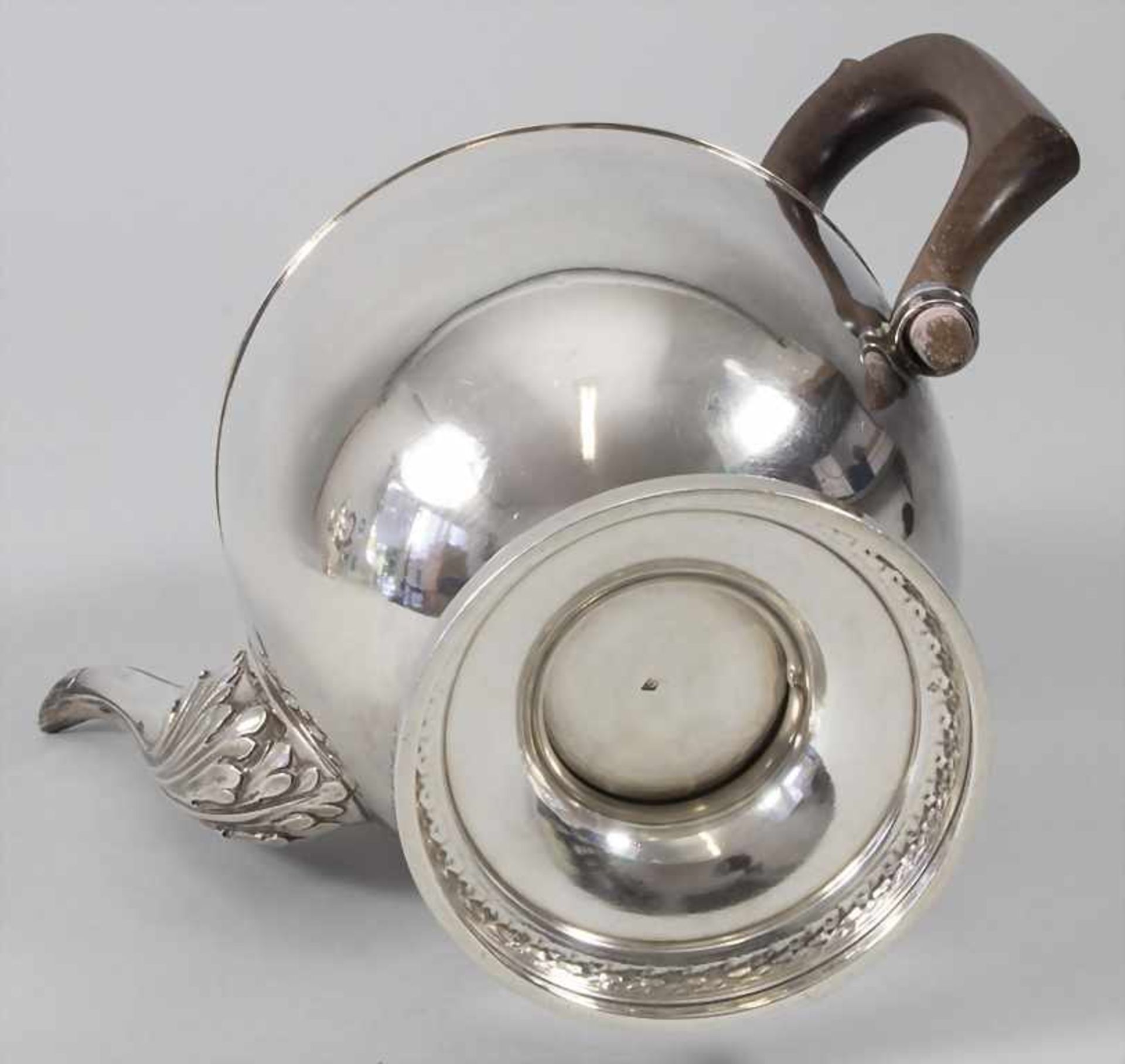 Tee- und Kaffeekern / An Art Déco silver tea and coffee set, Longnet & Bardiès, Paris, 1887- - Bild 14 aus 29