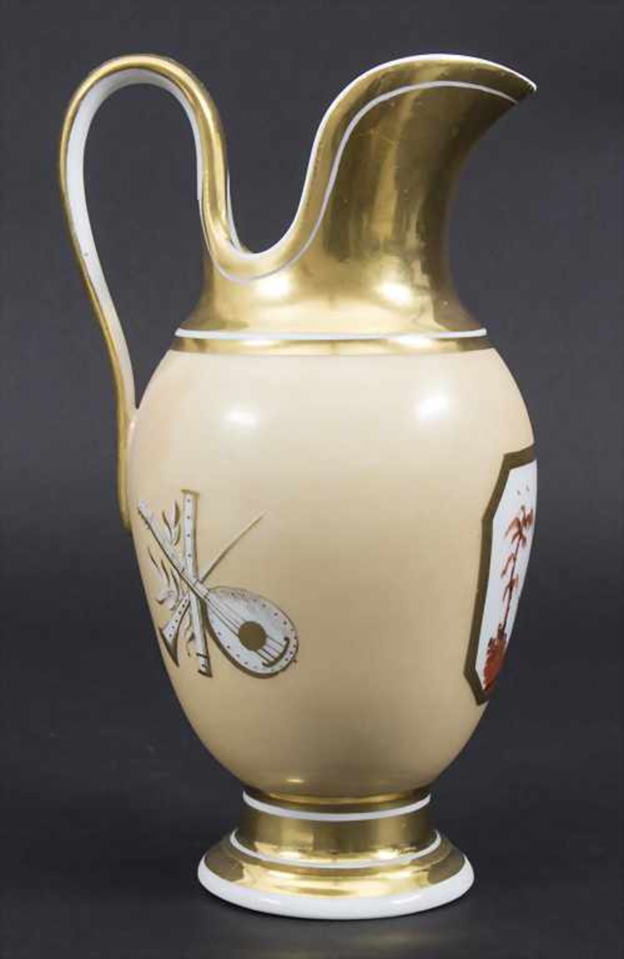 Empire Wasserkrug / An Empire water jug, Frankreich, 18./19. Jh. - Bild 4 aus 7