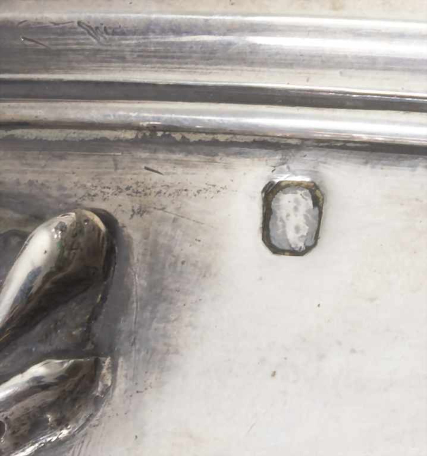 Deckelterrine / A covered silver tureen / Légumier en argent, J.A. Cressend, Paris, nach - Bild 6 aus 14