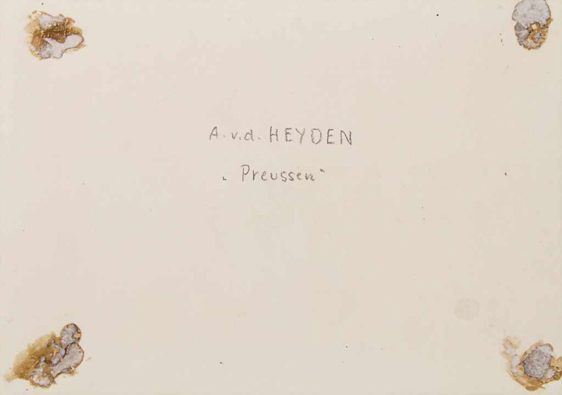 August von Heyden (1827-1897), 5 Zeichnungen / 'A set of 5 drawings - Image 3 of 6