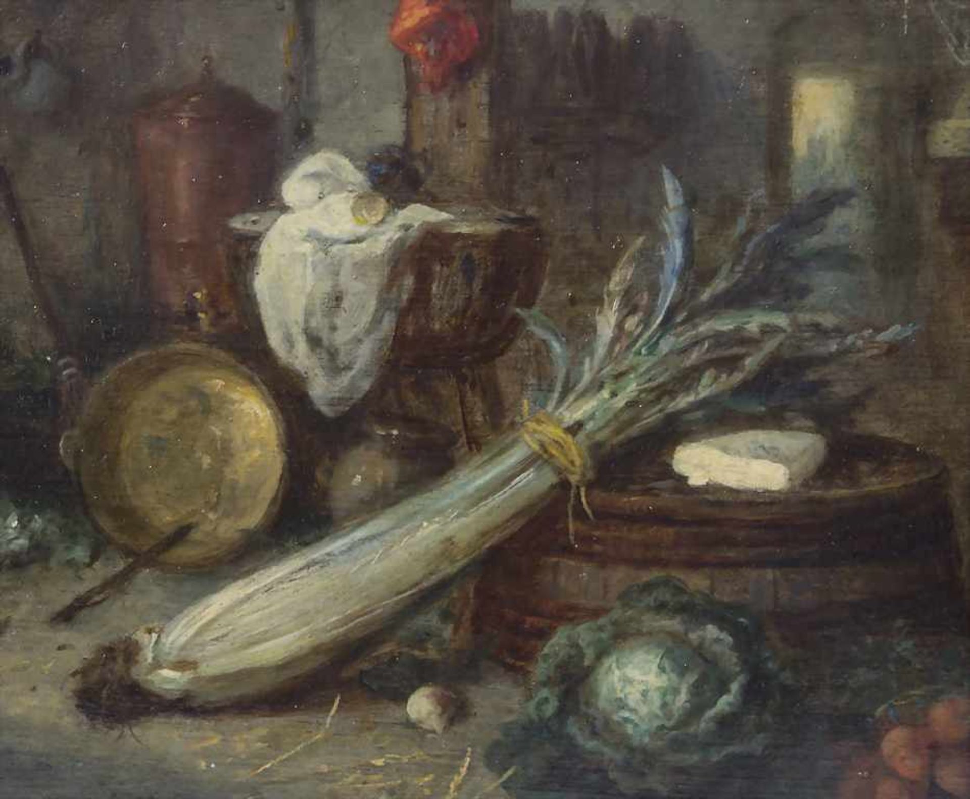 Alexandre Jean Couder (1808-1879), Stillleben in Bauernstube' / 'A still life in a farmhouse' - Bild 3 aus 6