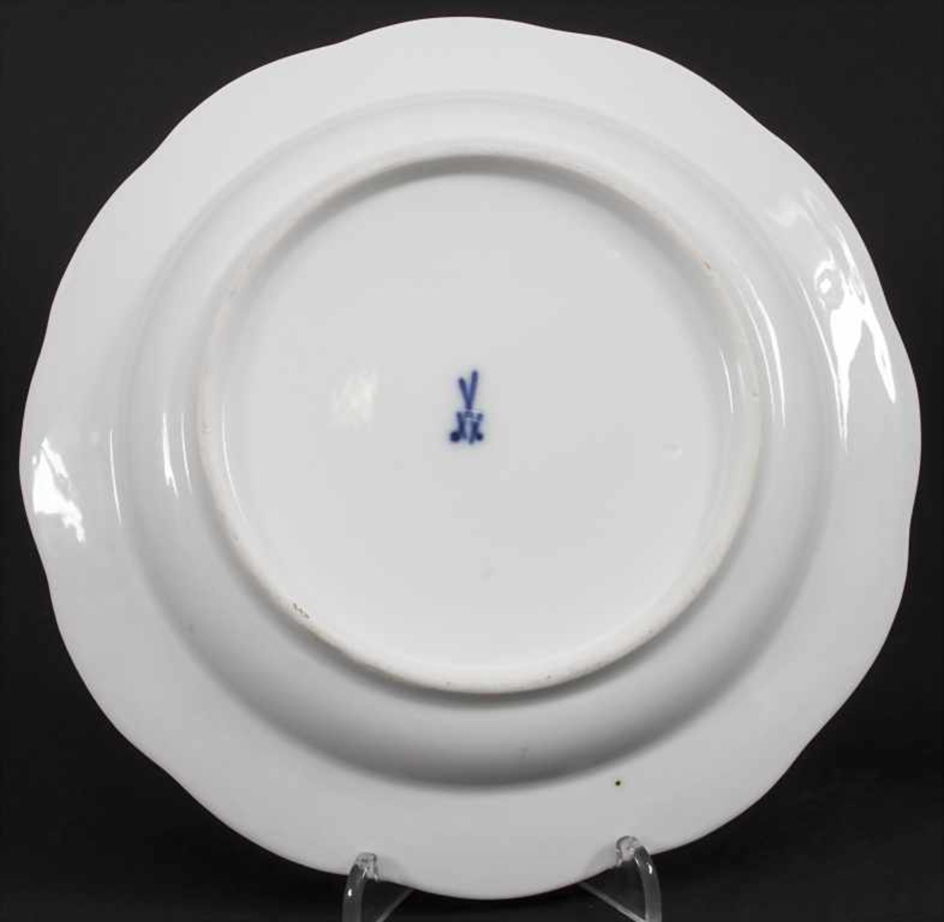 Gedeck mit Blumenmalerei / A place setting with flowers, Meissen, nach 1934 - Image 7 of 12