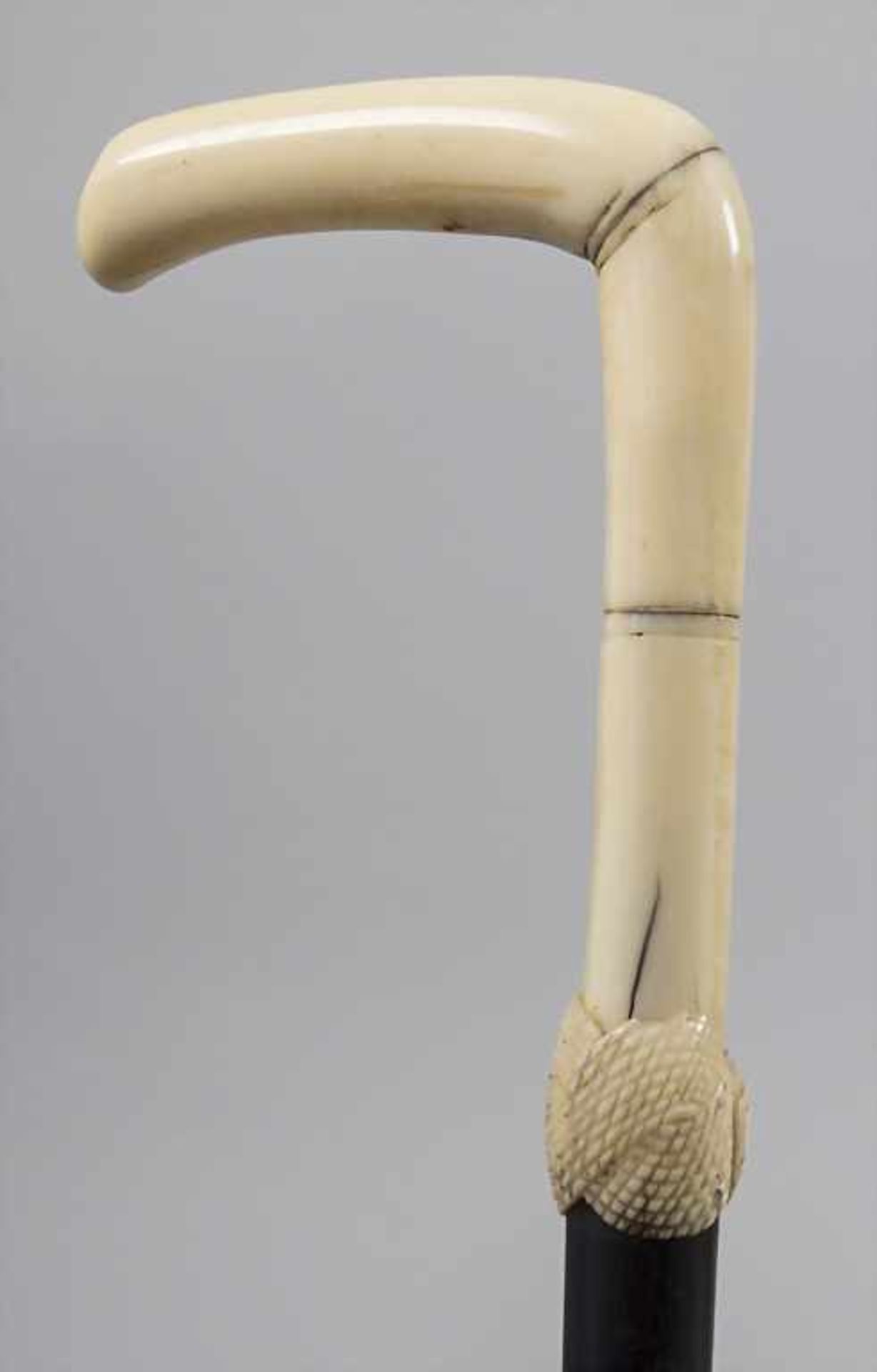 Sammlung 10 Gehstöcke / A collection of 10 canes with ivory handle - Bild 9 aus 27
