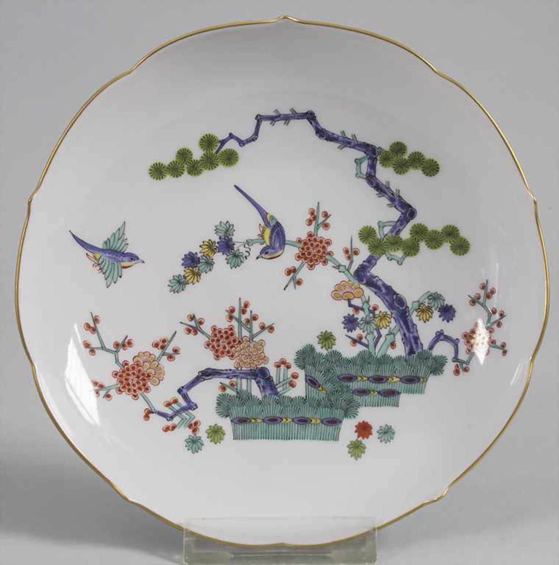 Suppentasse mit Unterteller / A soup bowl and plate with Kakiemon pattern, Meissen, 20. Jh. - Image 2 of 11