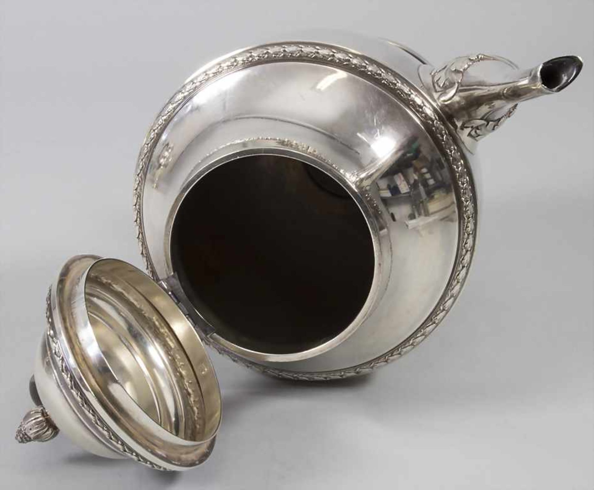 Tee- und Kaffeekern / An Art Déco silver tea and coffee set, Longnet & Bardiès, Paris, 1887- - Bild 12 aus 29
