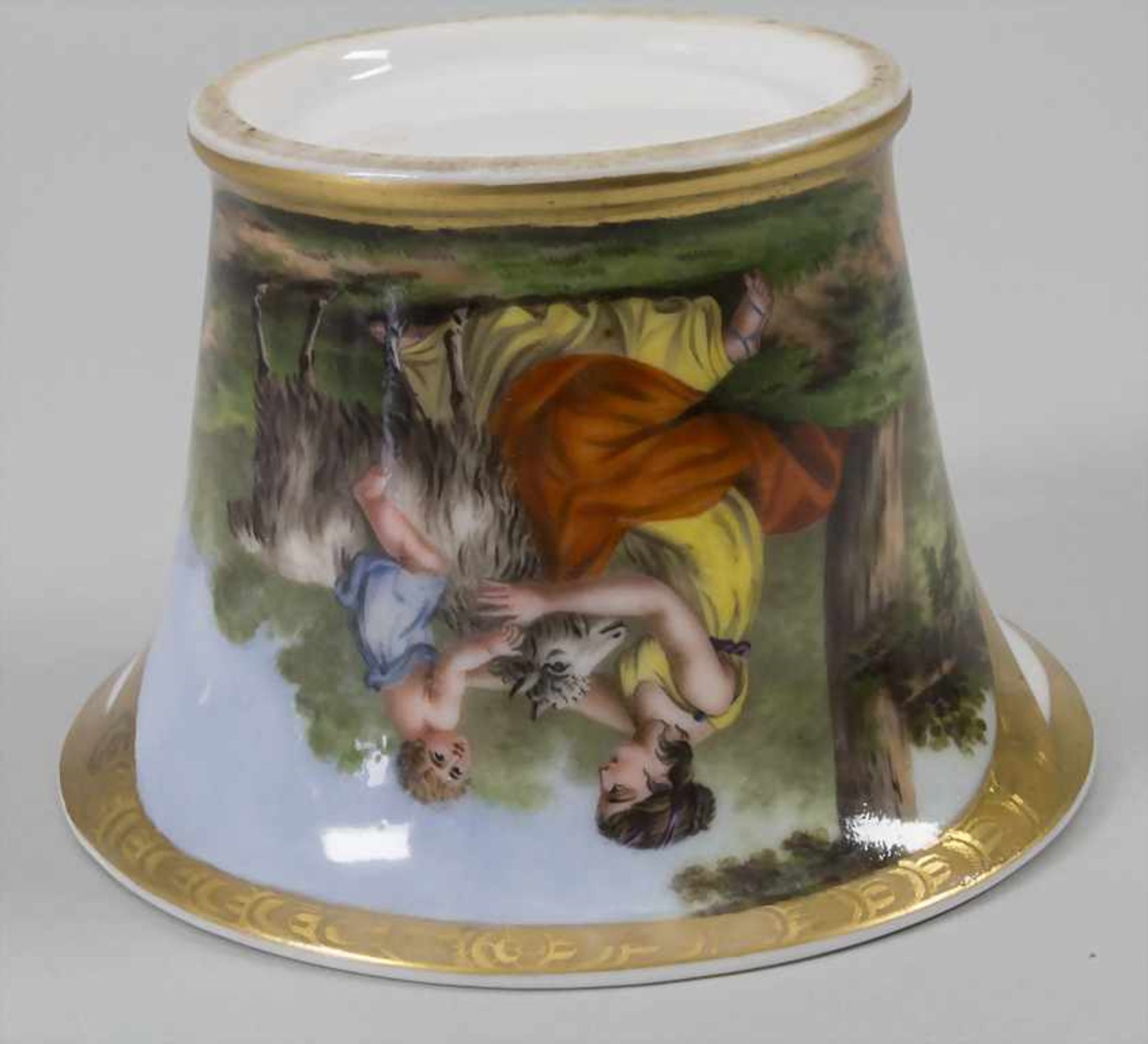 Tasse mit mythologischer Darstellung / A cup with a mythological scene, 1. Hälfte 19. Jh. - Image 9 of 9