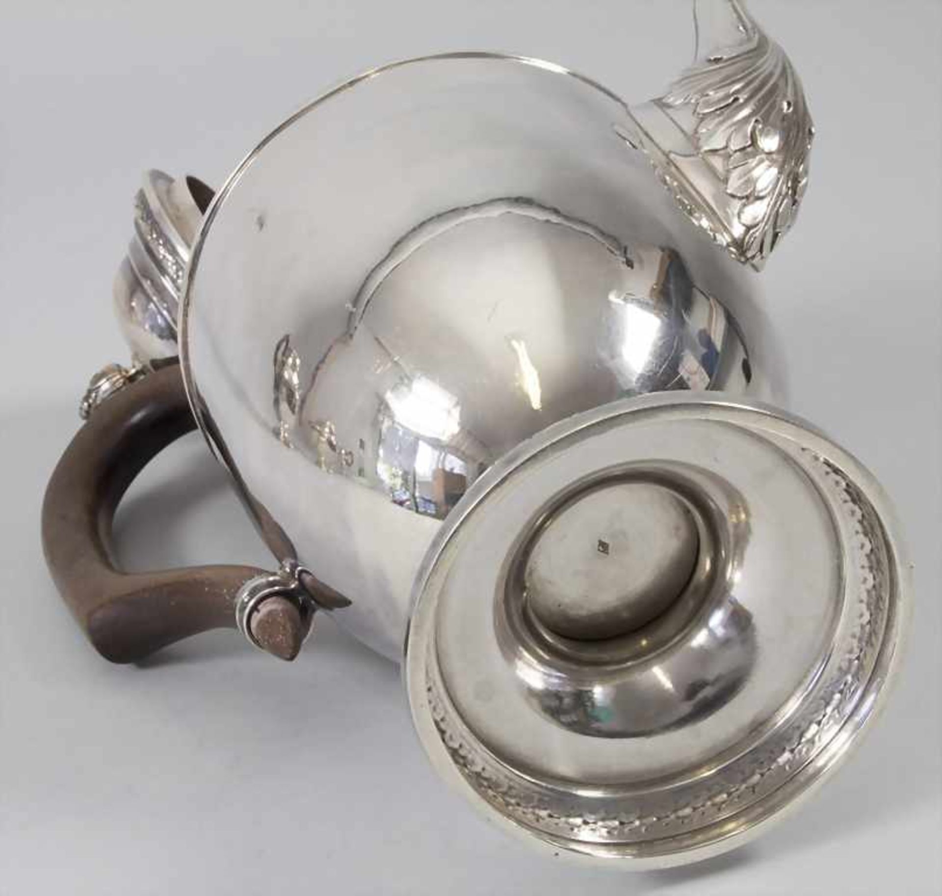 Tee- und Kaffeekern / An Art Déco silver tea and coffee set, Longnet & Bardiès, Paris, 1887- - Bild 7 aus 29