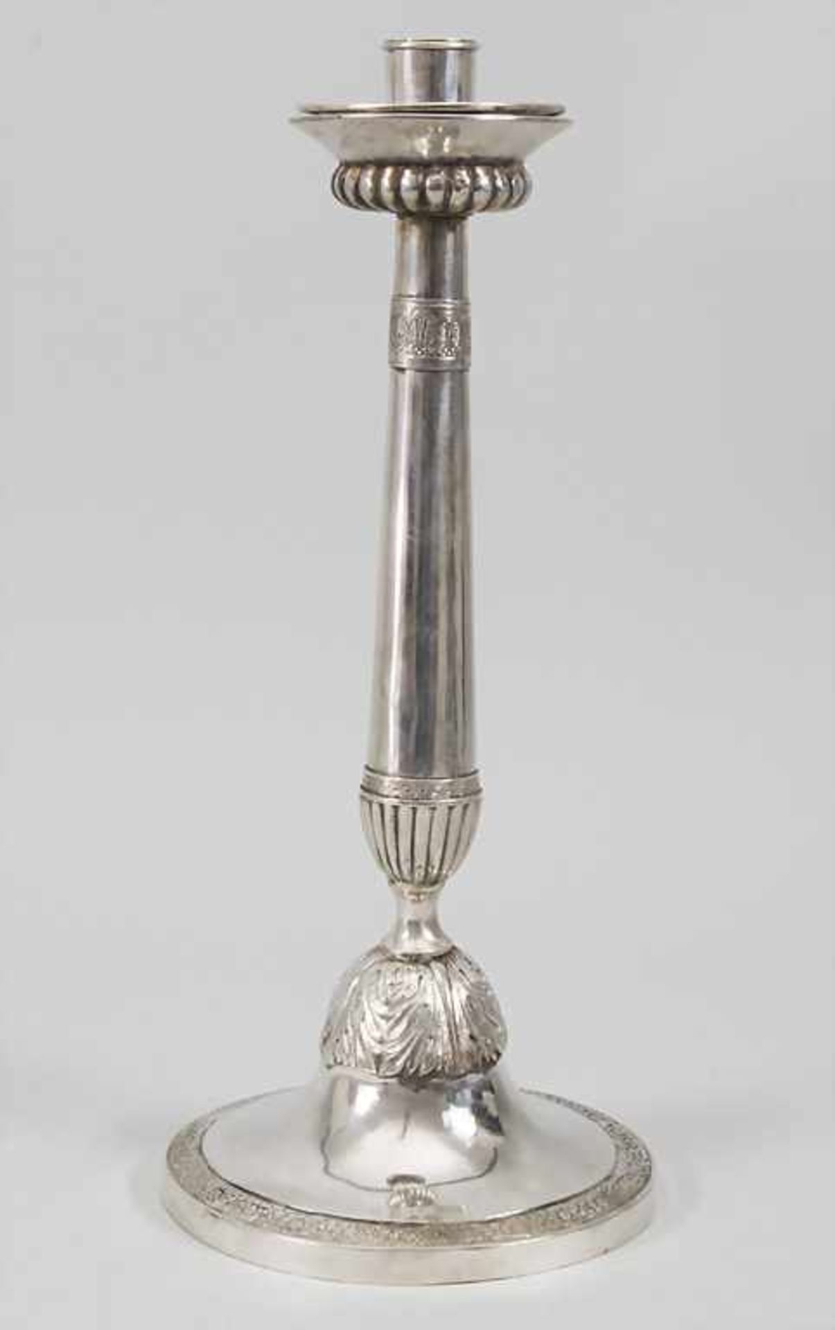 Kerzenleuchter / A silver candlestick, Brussels/Brüssel, 1814-1831 - Bild 2 aus 9