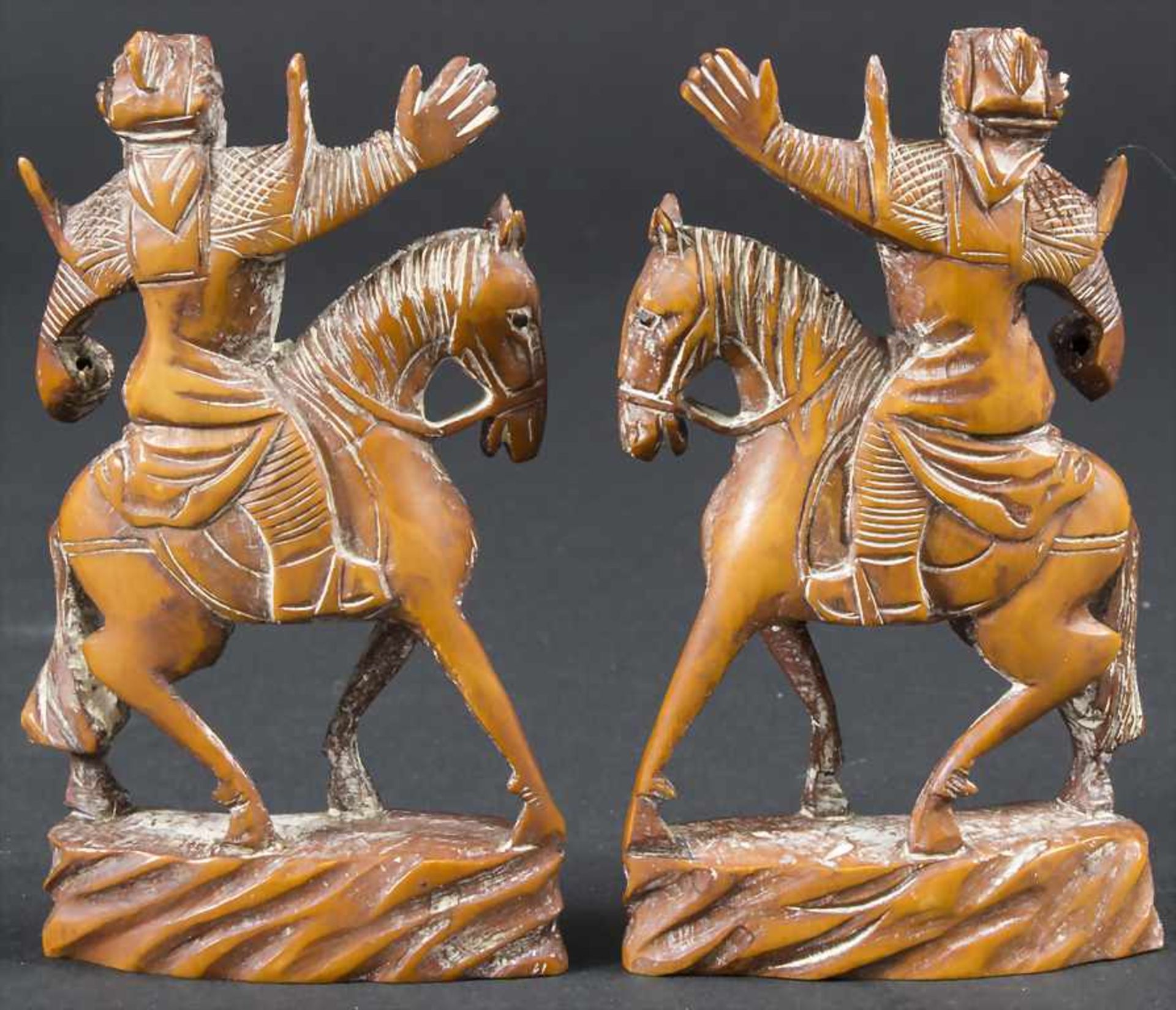 Elfenbein-Schachspiel / An ivory chess game, China, um 1920 - Image 18 of 33