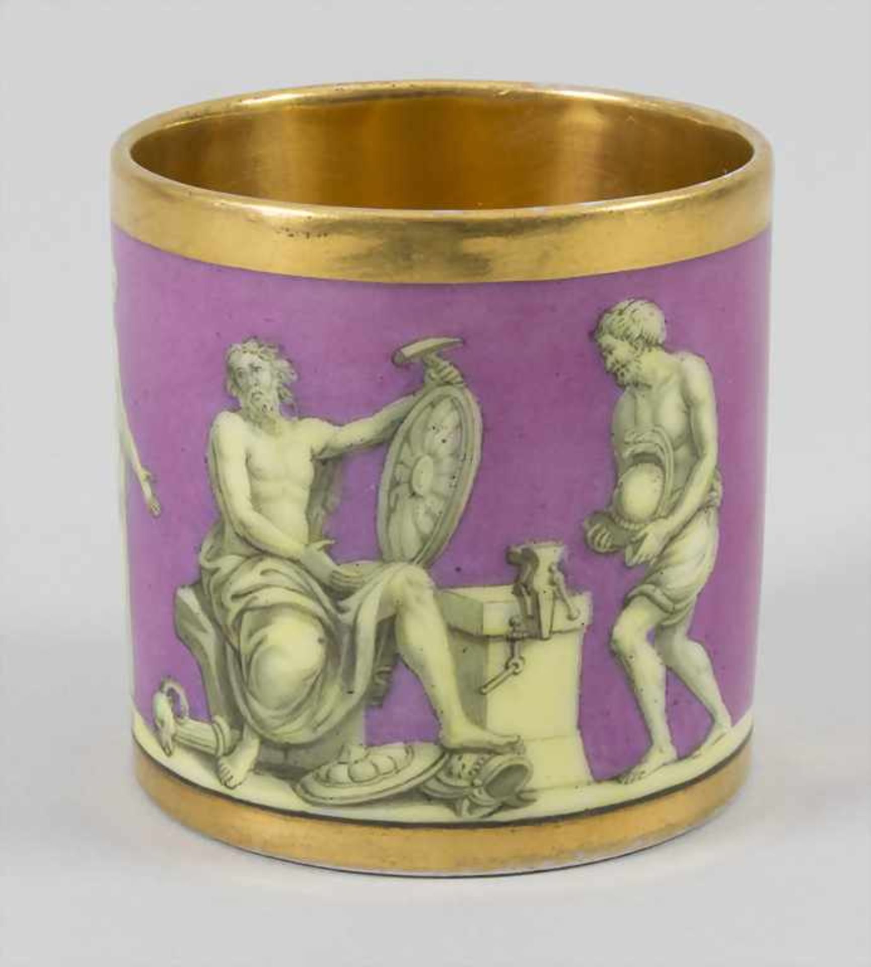 Empire Tasse mit antiker Szene / An Empire cup with an antique scene, Frankreich, um 1800