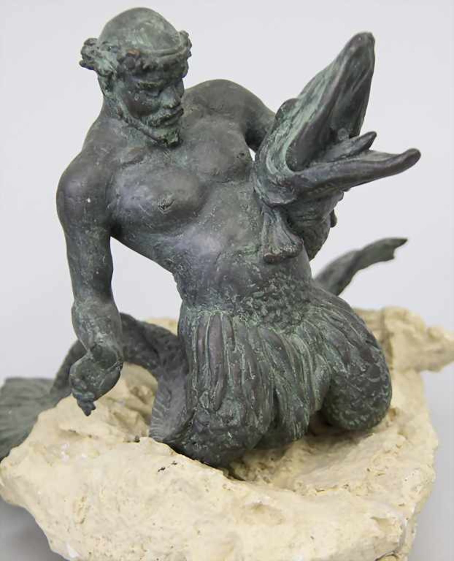 Miniaturen der Brunnenfiguren des Mannheimer Tritonenbrunnens 'Triton und Nereide', 1997 - Image 2 of 3