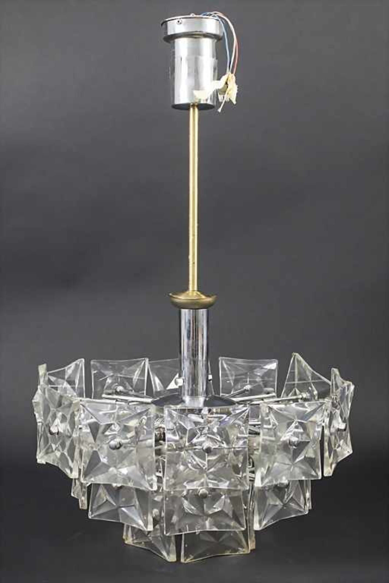 Design-Deckenlampe / A designer ceiling lamp, Kinkelday, um 1960