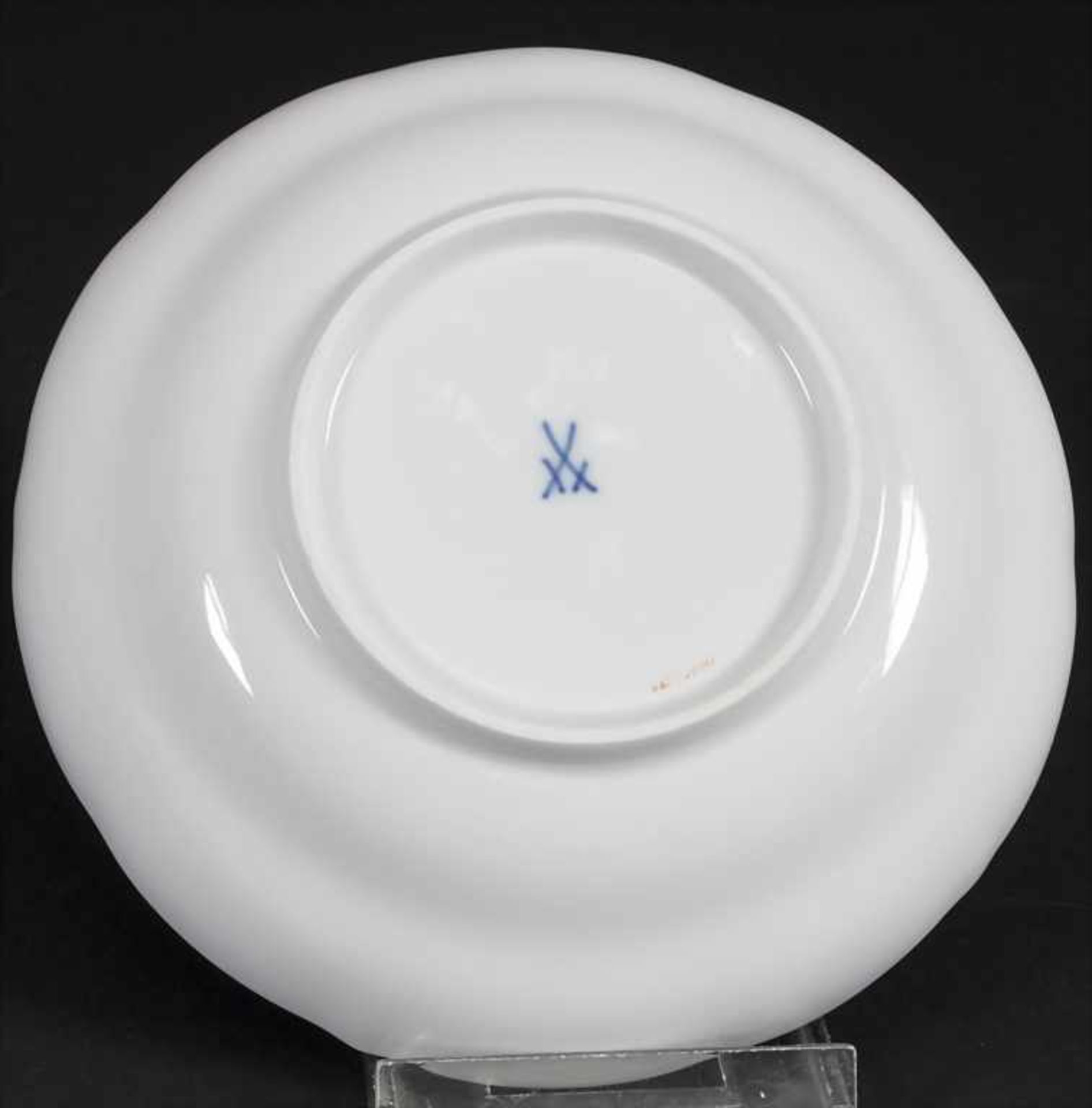 Gedeck mit Blumenmalerei / A place setting with flowers, Meissen, nach 1934 - Image 10 of 12