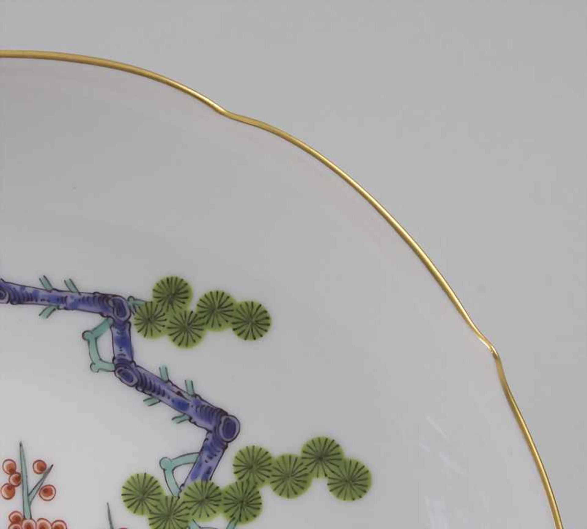 Suppentasse mit Unterteller / A soup bowl and plate with Kakiemon pattern, Meissen, 20. Jh. - Image 4 of 11