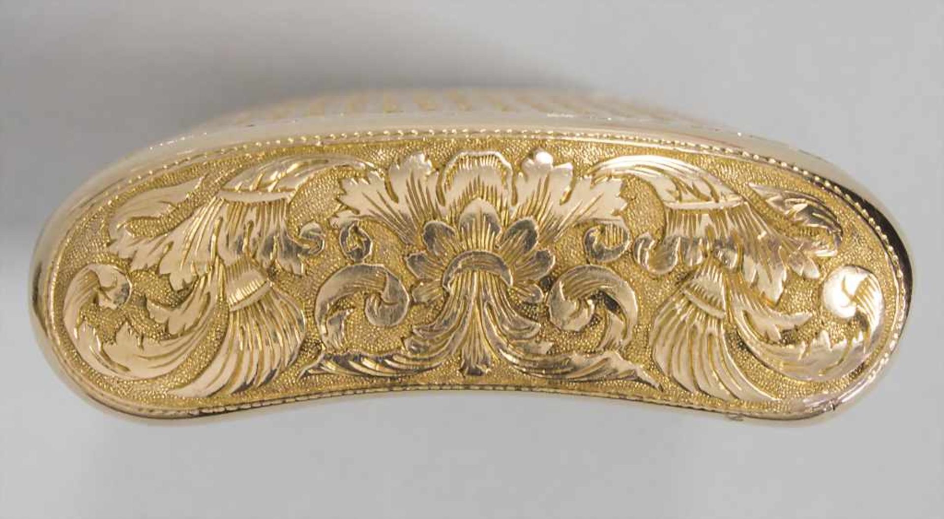 Tabatiere / A gold tobacco tin, Simon Achille Léger, Paris, um 1820 - Image 11 of 12