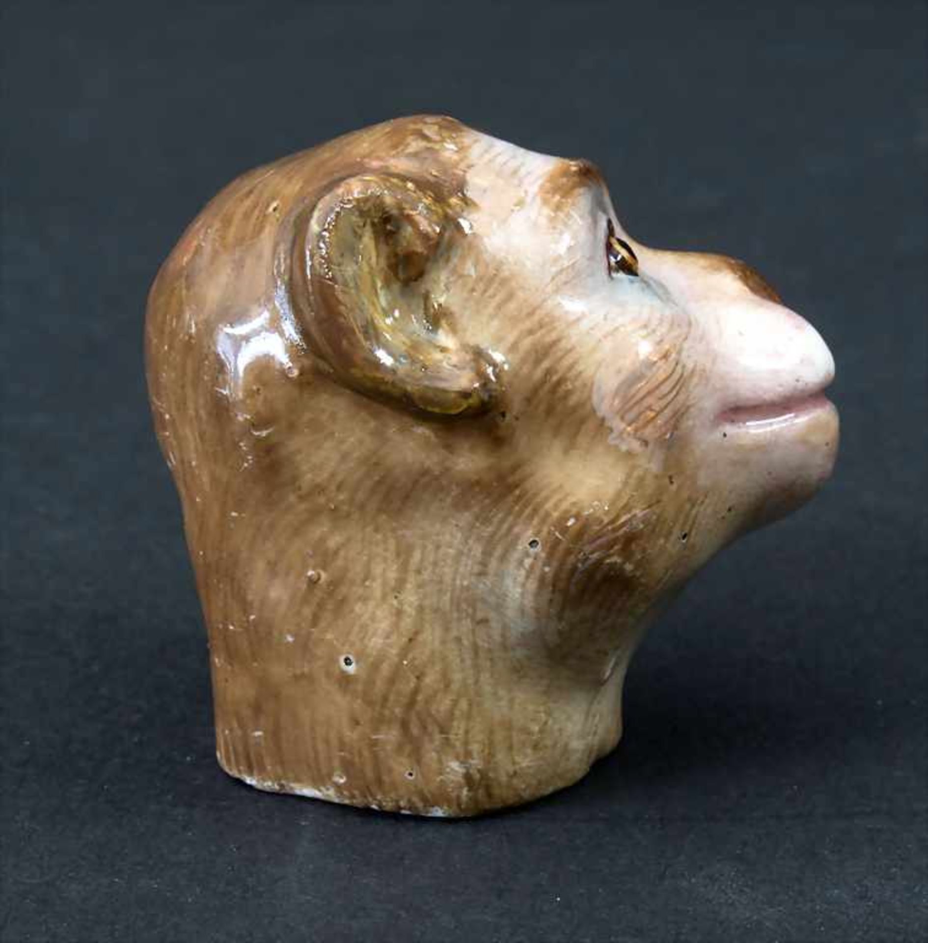 Affenkopf / A monkey's head, Meissen, 19. Jh. - Bild 5 aus 8