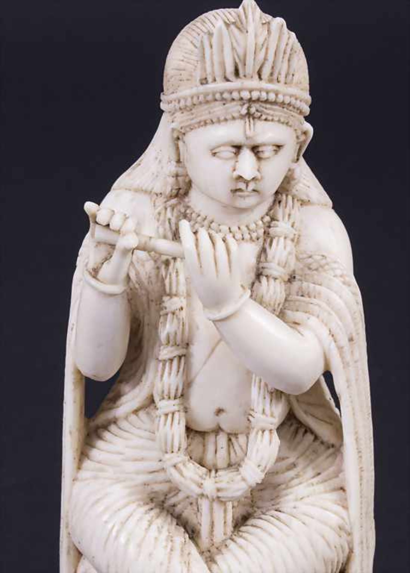 Hinduistische Gottheit / A Hindu god, Nepal/Indien, 18./19. Jh. - Bild 5 aus 5