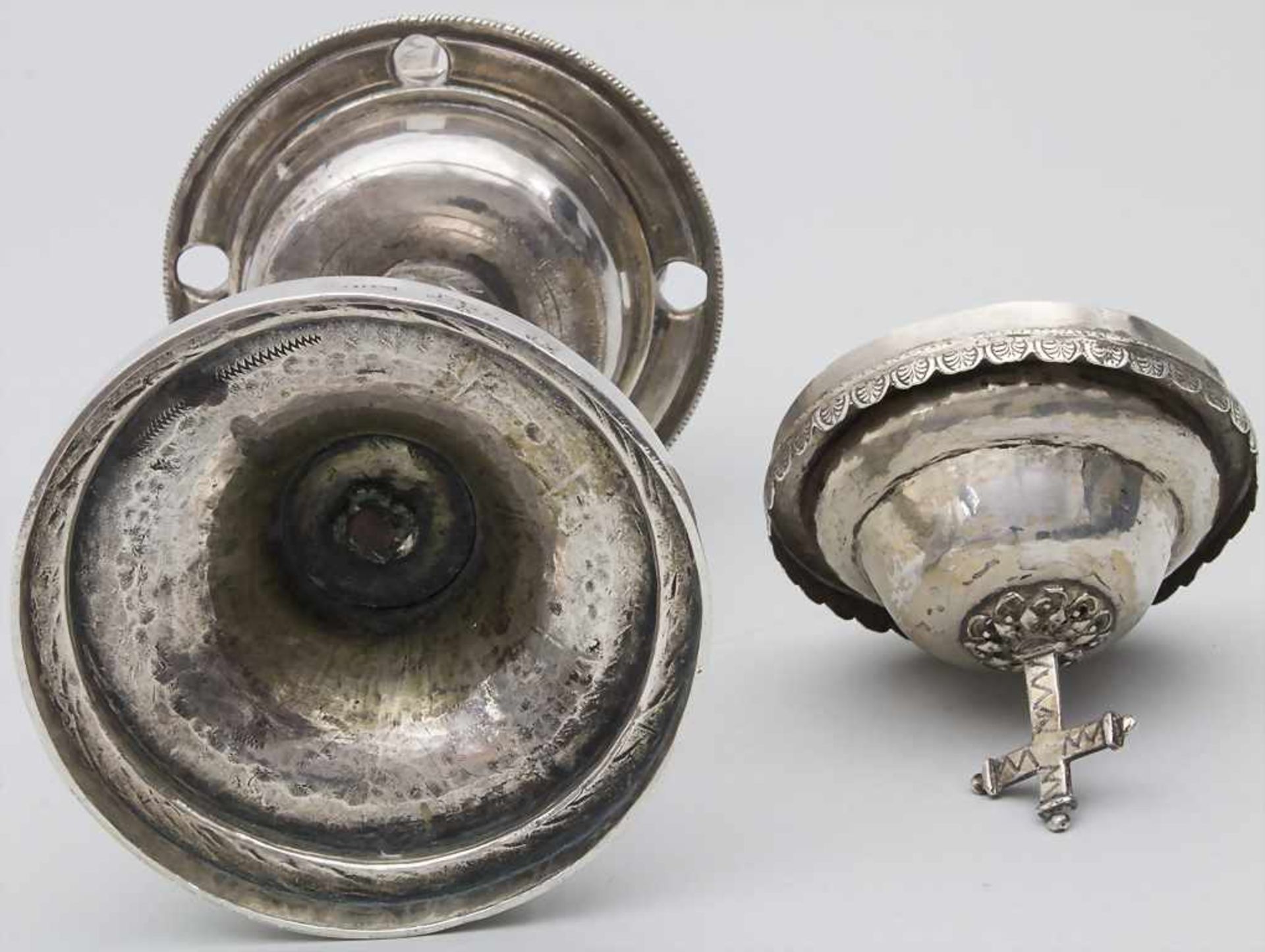 Weihrauchbrenner / A silver incense burner, Valentin Echeverria, Vitoria (Pais Vasco/ Baskenland), - Bild 4 aus 9