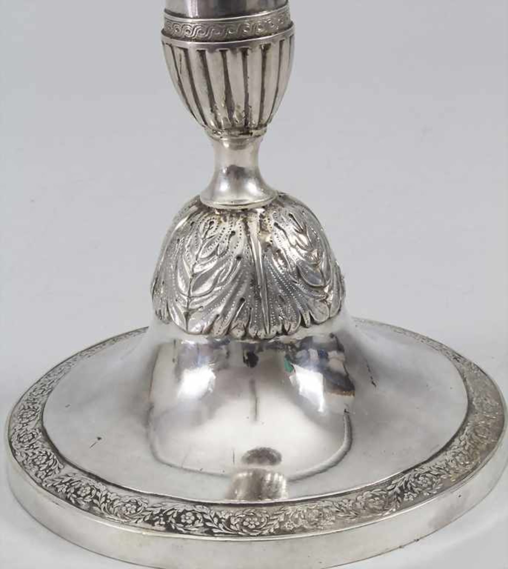 Kerzenleuchter / A silver candlestick, Brussels/Brüssel, 1814-1831 - Bild 4 aus 9