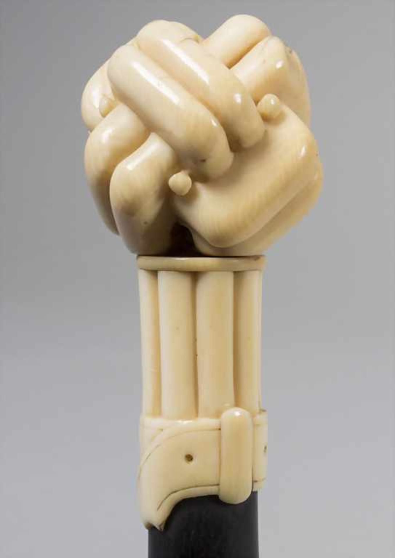 Sammlung 10 Gehstöcke / A collection of 10 canes with ivory handle - Bild 26 aus 27