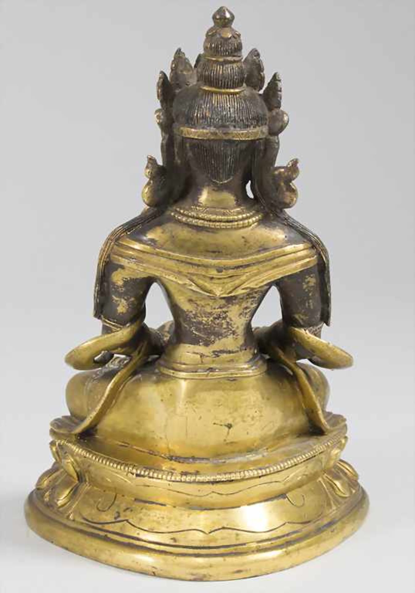Buddha 'Bodhisattva', Tibet/China, 18. Jh. - Bild 4 aus 7