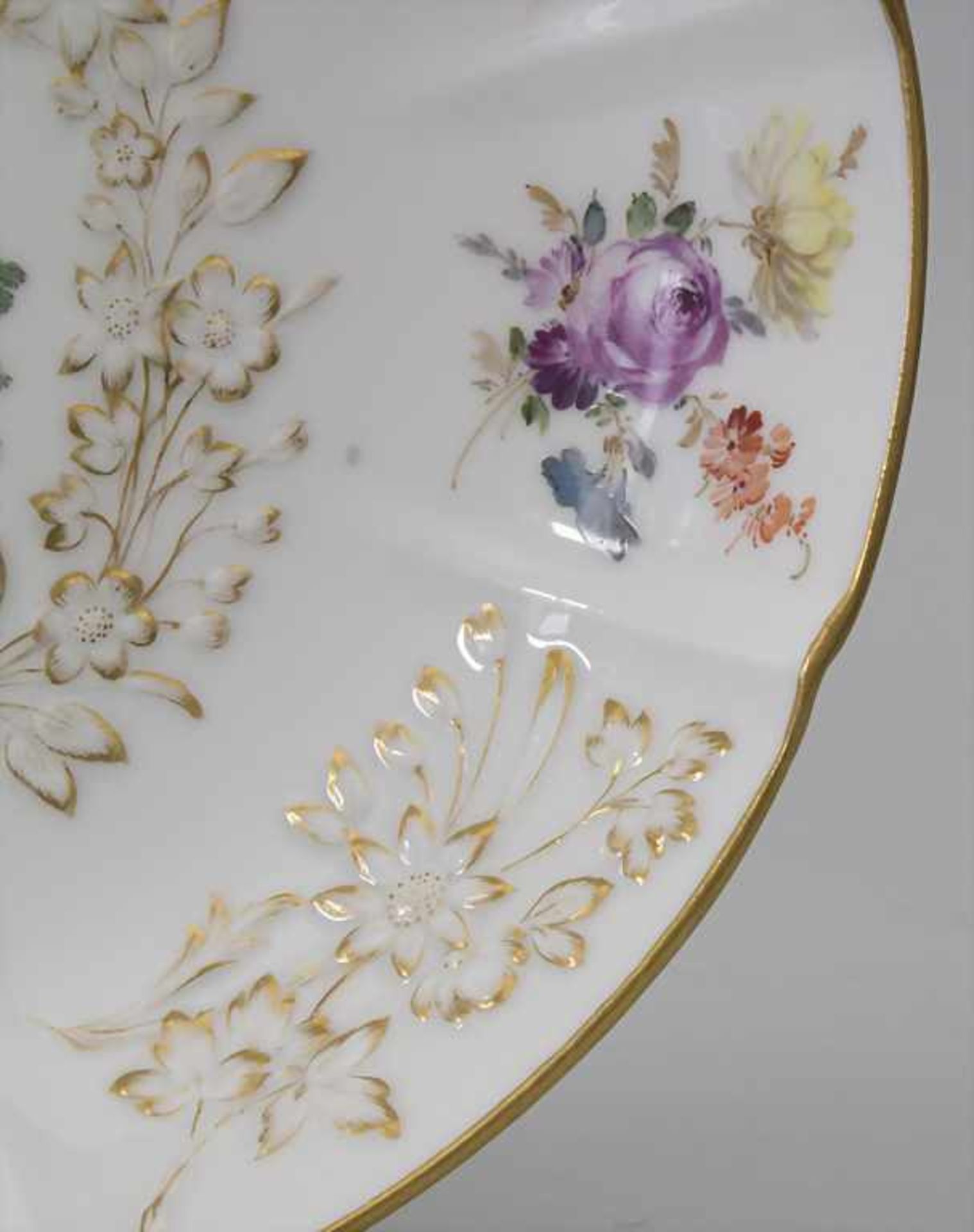Zierteller / A decorative plate, Meissen, 19. Jh. - Bild 3 aus 5
