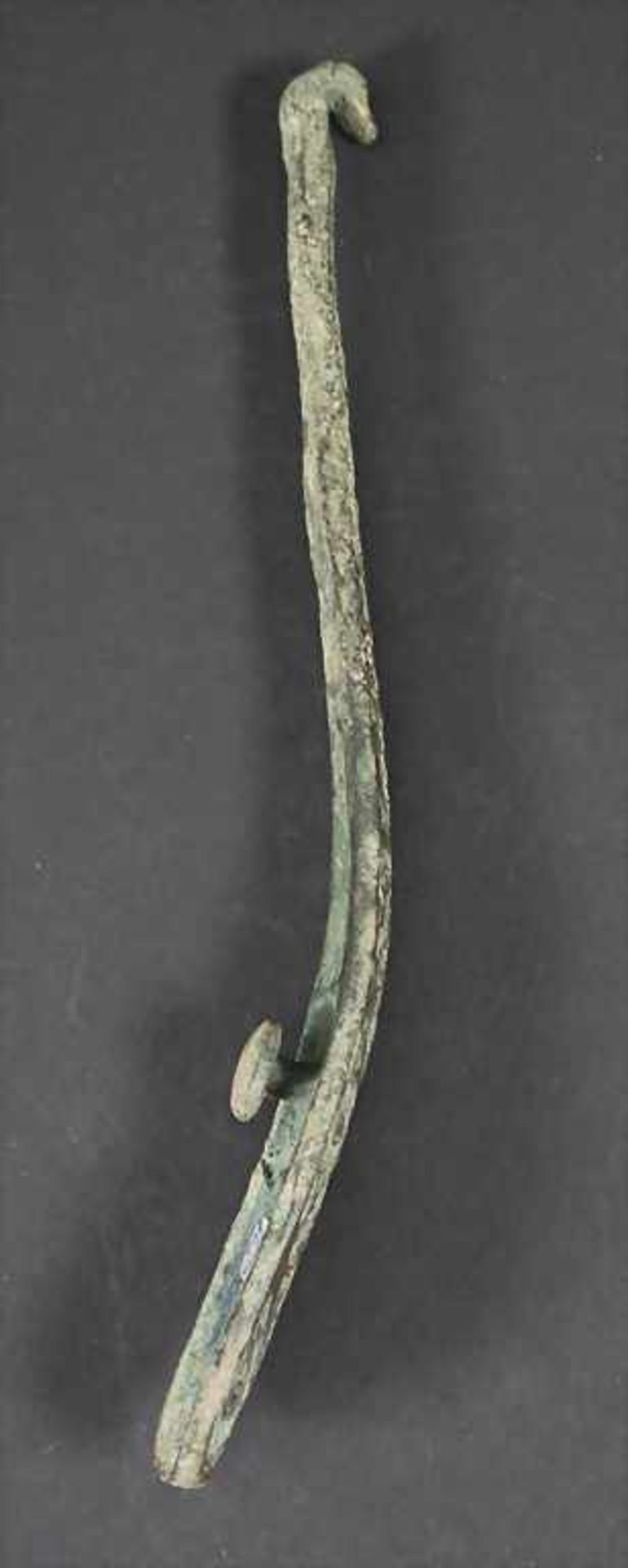 Gürtelhaken, China, Han-Zeit (2. Jh. v. - 2. Jh. n. Chr.) - Image 6 of 9
