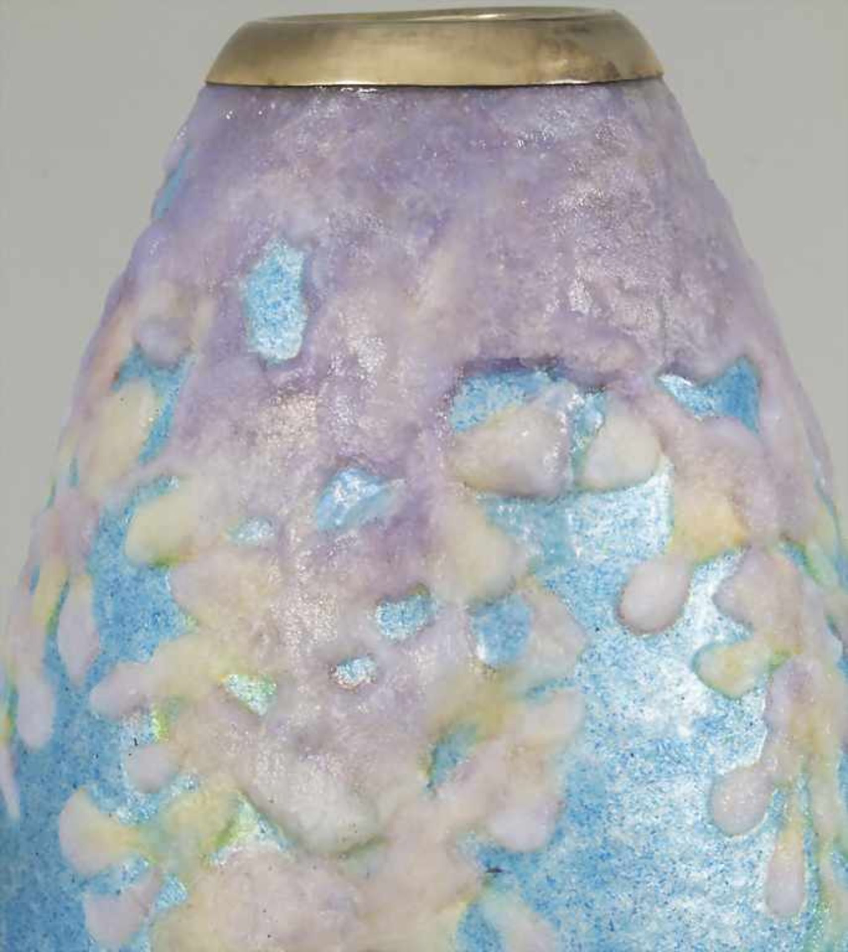 Art Déco Vase, Jules SARLANDIE (1874-1934), Limoges, um 1930 - Image 7 of 8