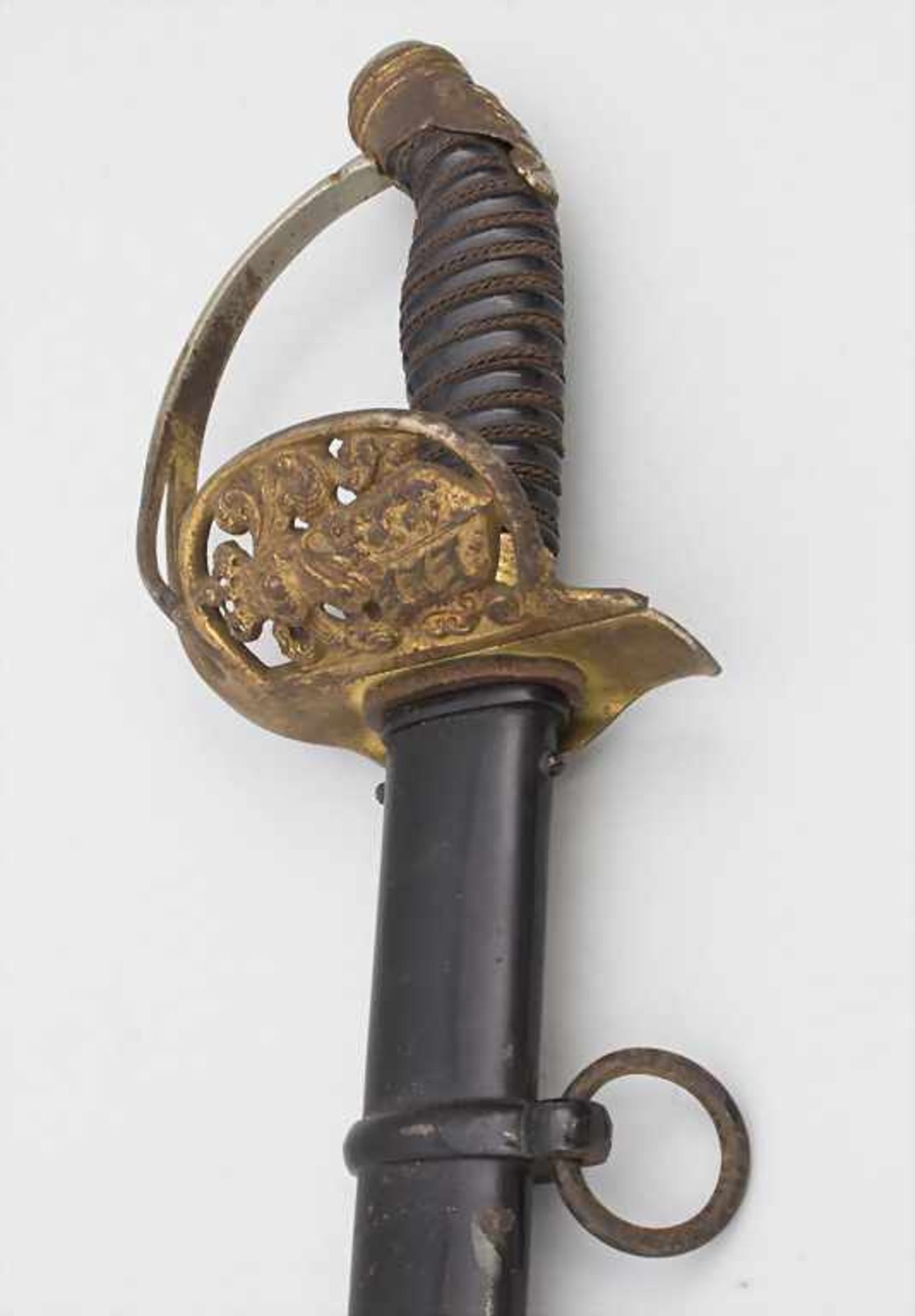 Infanterie Offiziersdegen 'Klappdegen' / An infantry officer's sword, Württemberg, Modell M - Bild 2 aus 6