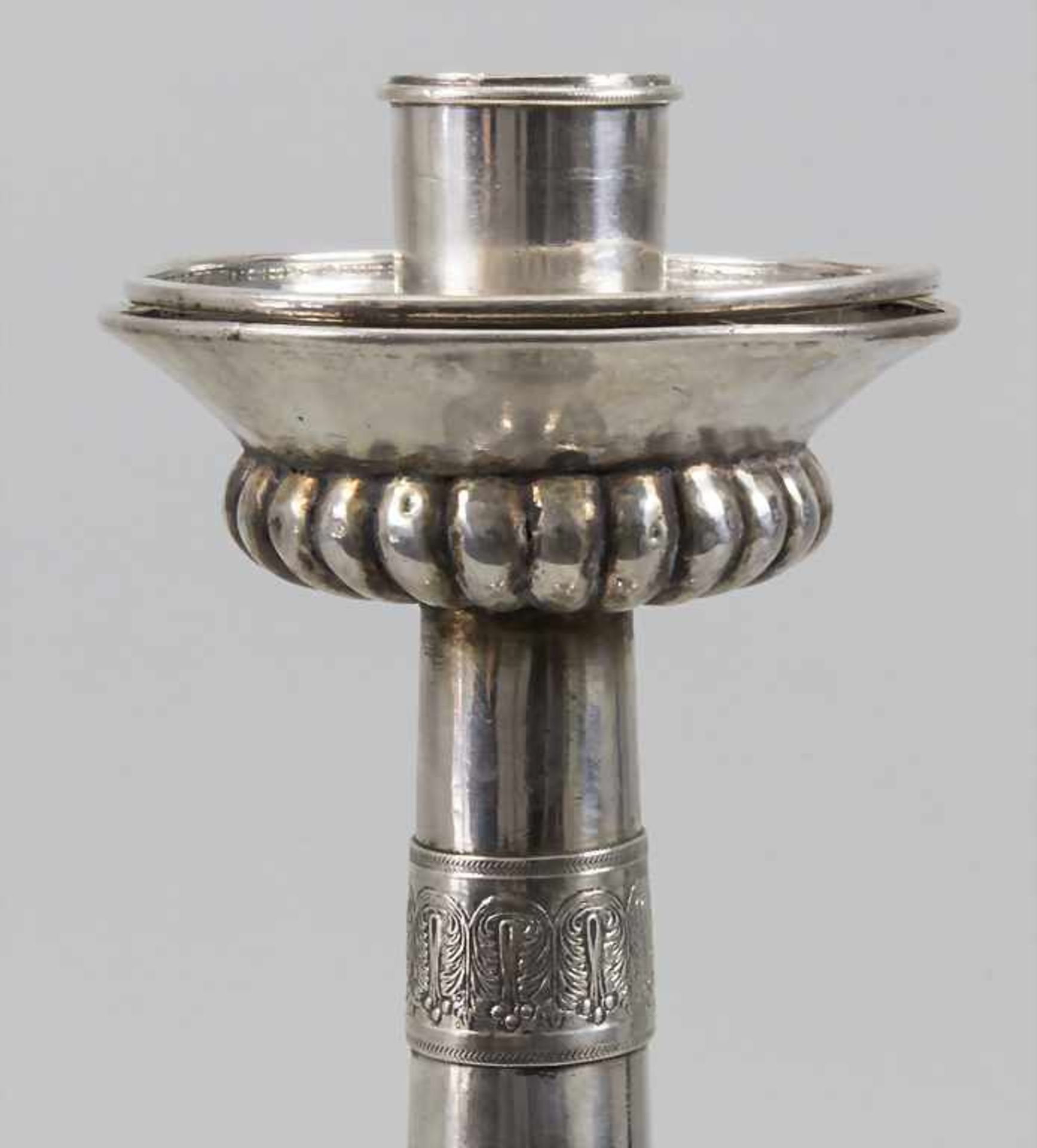 Kerzenleuchter / A silver candlestick, Brussels/Brüssel, 1814-1831 - Bild 3 aus 9