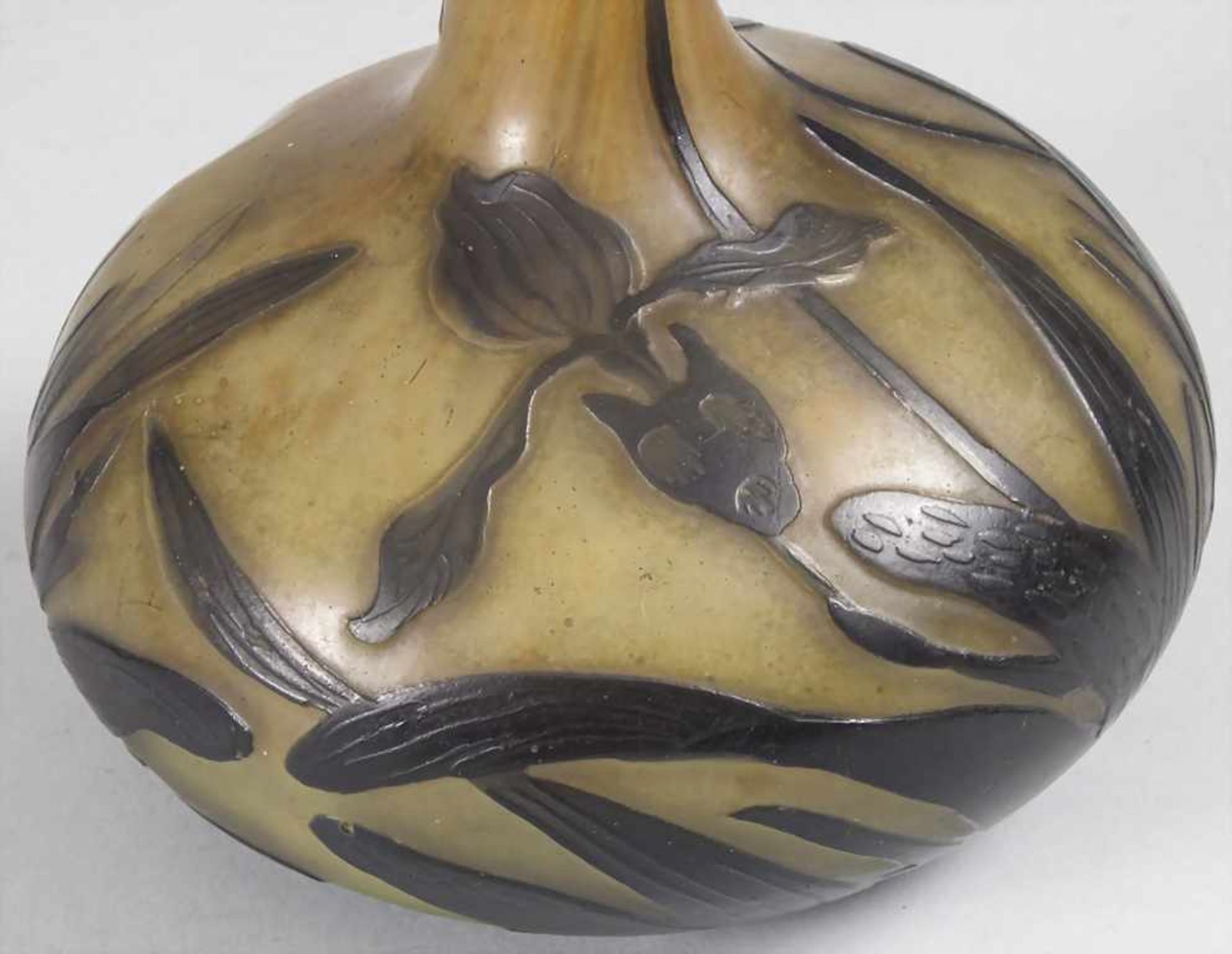 Jugendstil Vase / An Art Nouveau vase, Muller Frès, um 1900 - Image 3 of 6