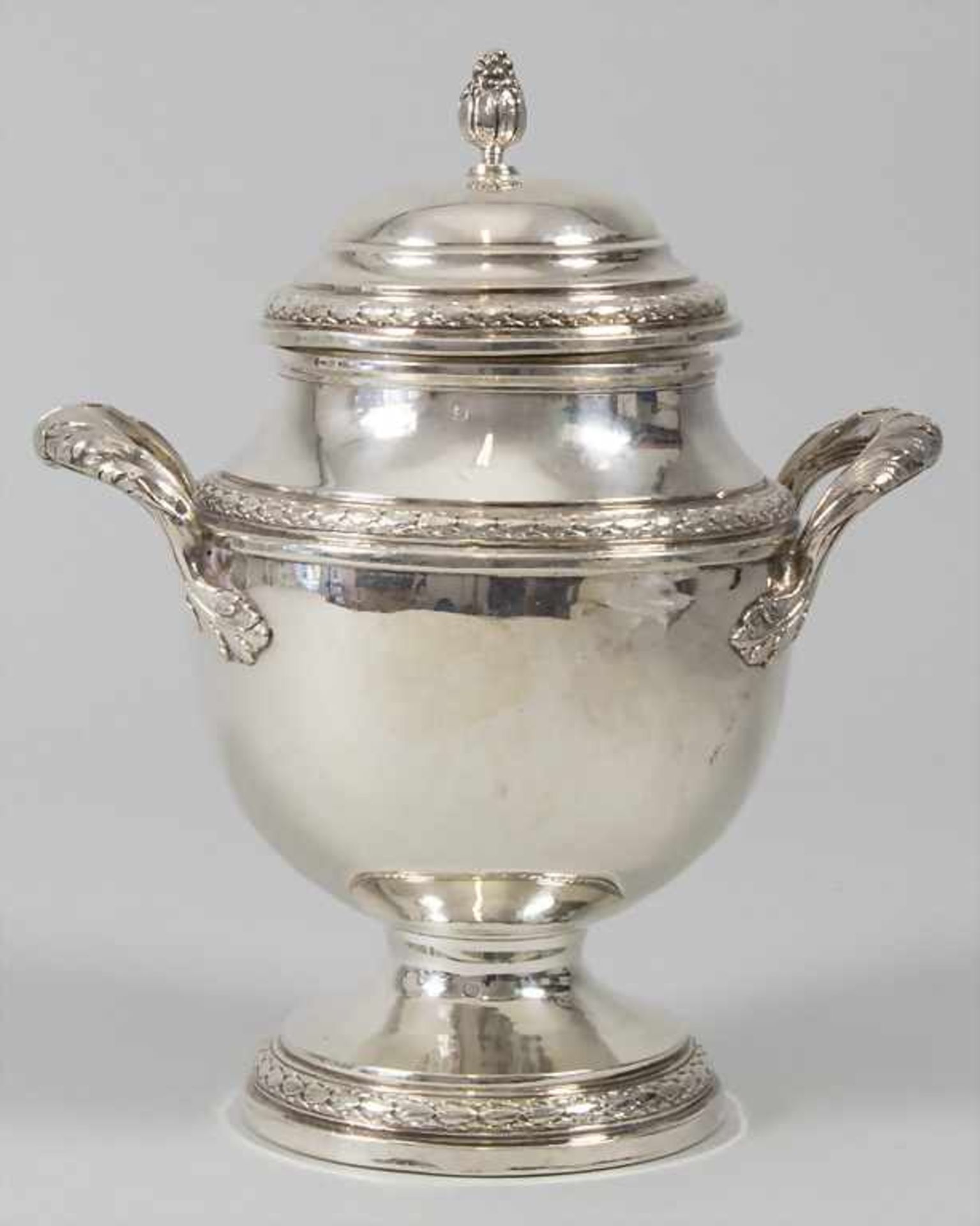 Tee- und Kaffeekern / An Art Déco silver tea and coffee set, Longnet & Bardiès, Paris, 1887- - Bild 15 aus 29