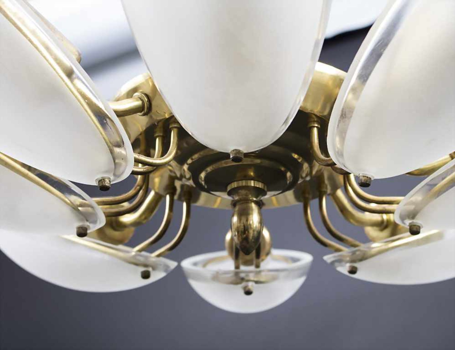 Design-Deckenlampe / A designer ceiling lamp, Italien, 1950er Jahre - Image 3 of 5