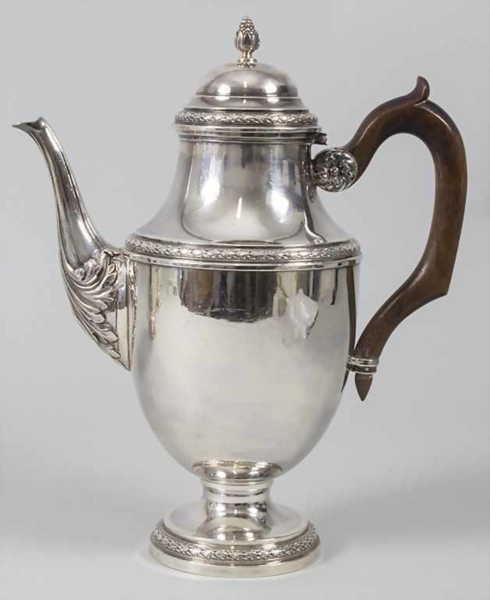 Tee- und Kaffeekern / An Art Déco silver tea and coffee set, Longnet & Bardiès, Paris, 1887- - Bild 29 aus 29