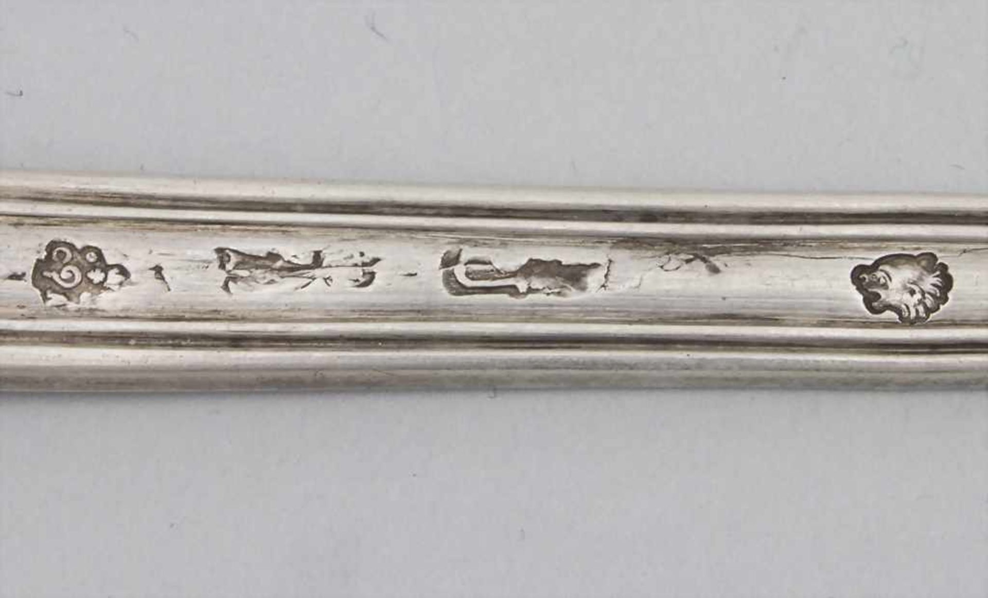 Ragout-Löffel / A silver ragout spoon, Claude-Auguste Aurry, Paris, 1783-1789 - Bild 6 aus 6