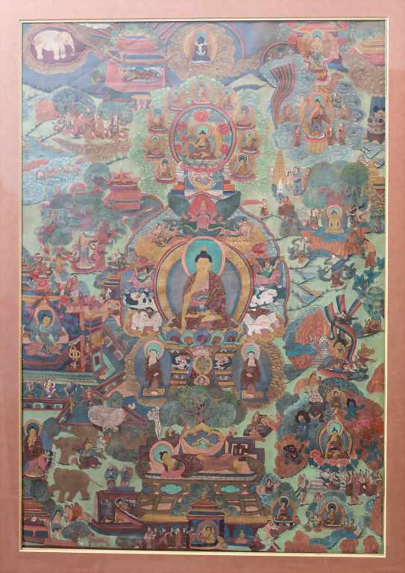 Thangka, Tibet, 19./20. Jh.