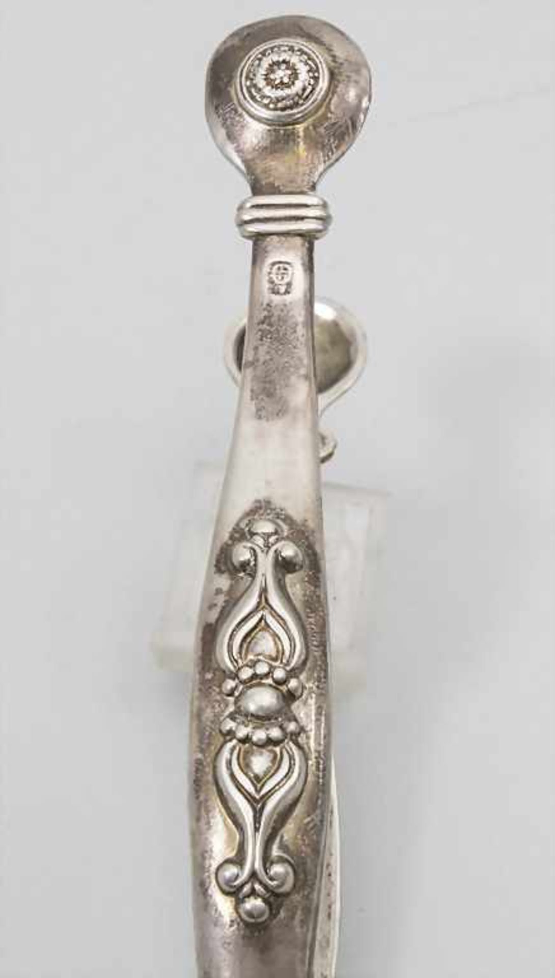 Zuckerzange / Silver sugar tongs, Josef Kucher, Wien, um 1833 - Bild 4 aus 7