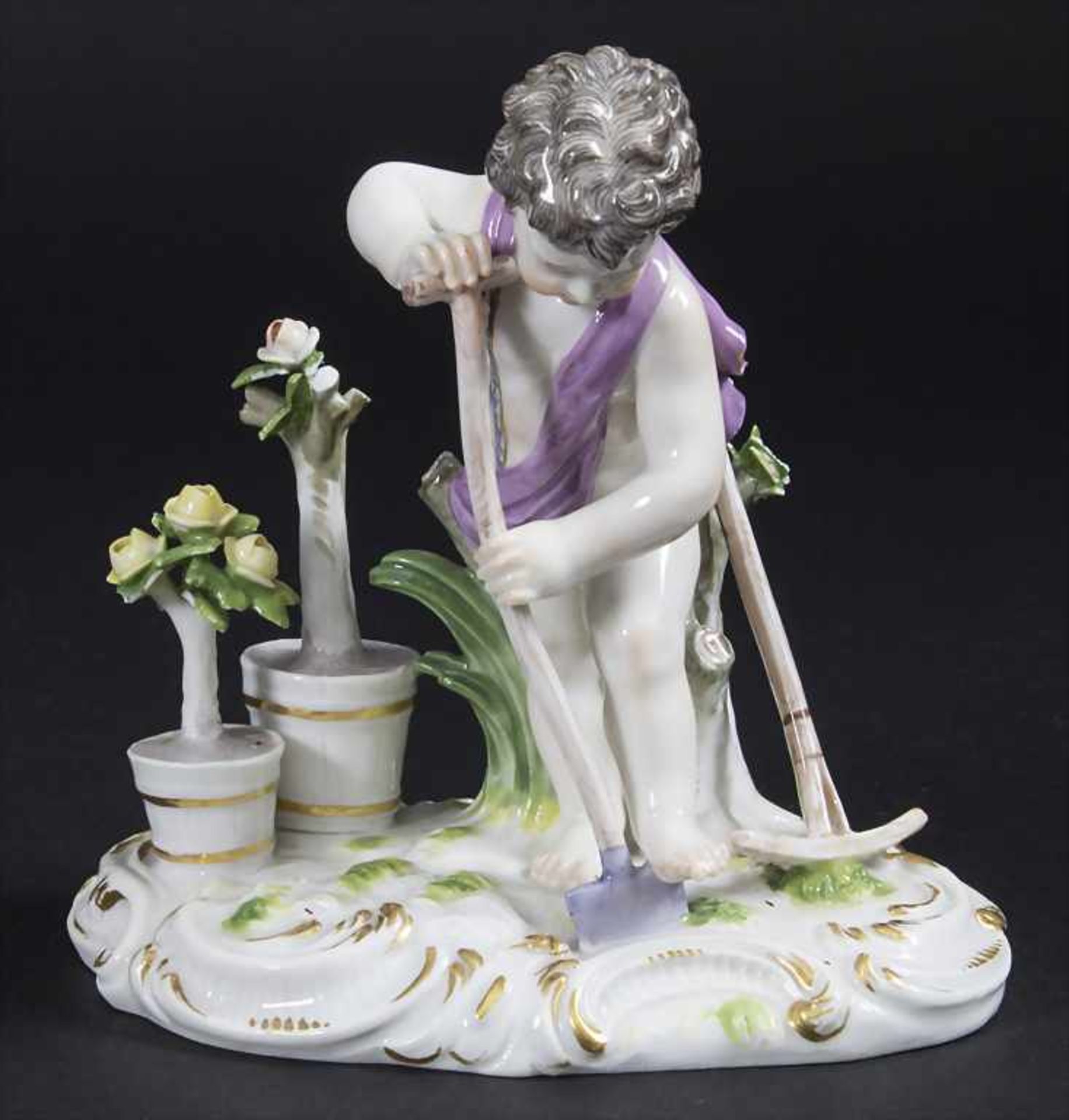 Gärtnerkind 'Die Erde' / A gardener's child 'the earth', Meissen, 2. Hälfte 19. Jh.