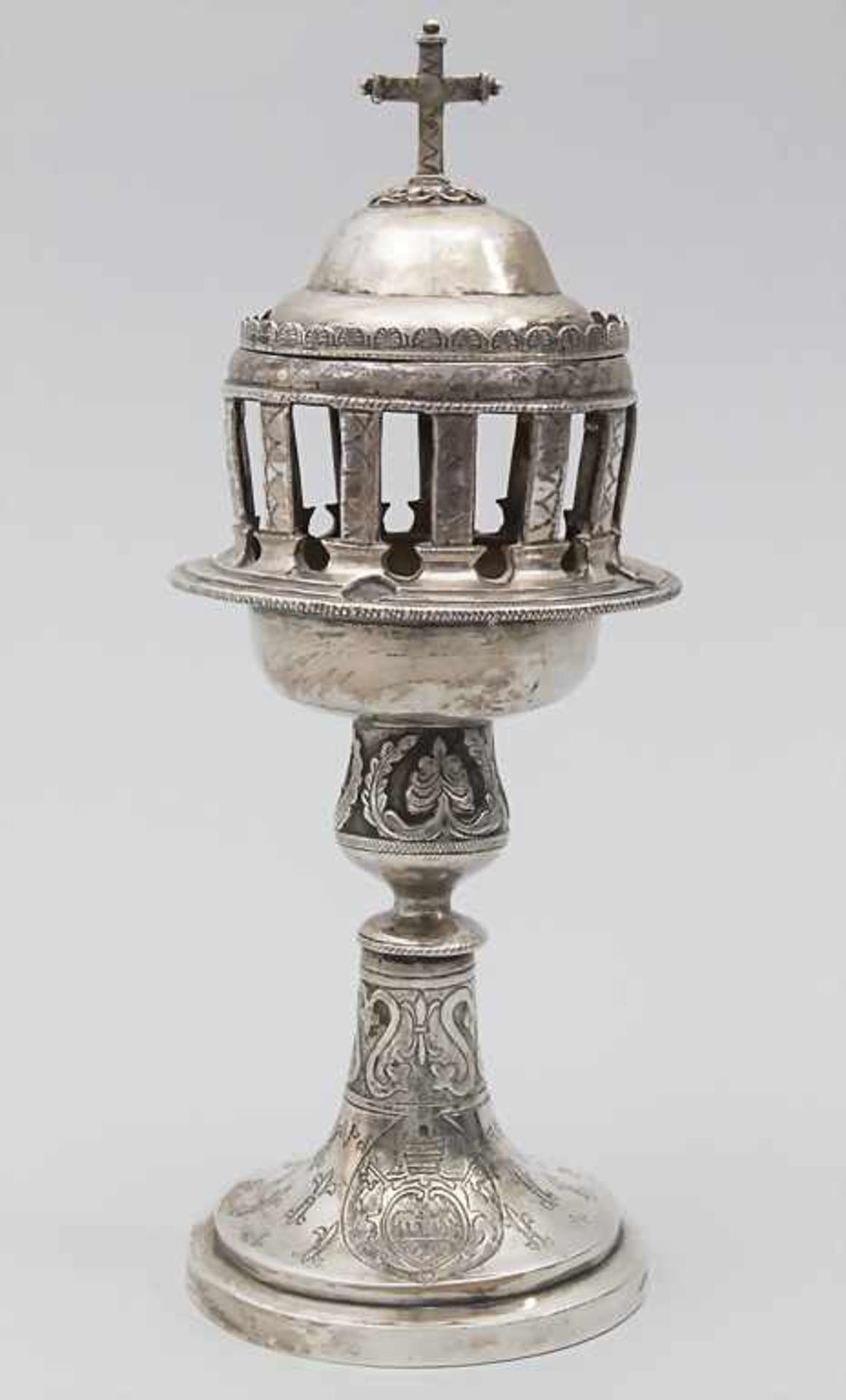Weihrauchbrenner / A silver incense burner, Valentin Echeverria, Vitoria (Pais Vasco/ Baskenland),