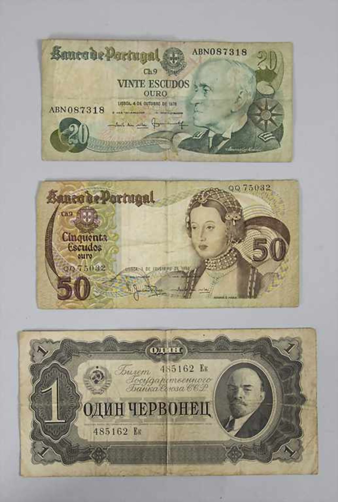 Sammlung deutscher Banknoten und Notgeldscheine / A collection of German banknotes - Bild 2 aus 3