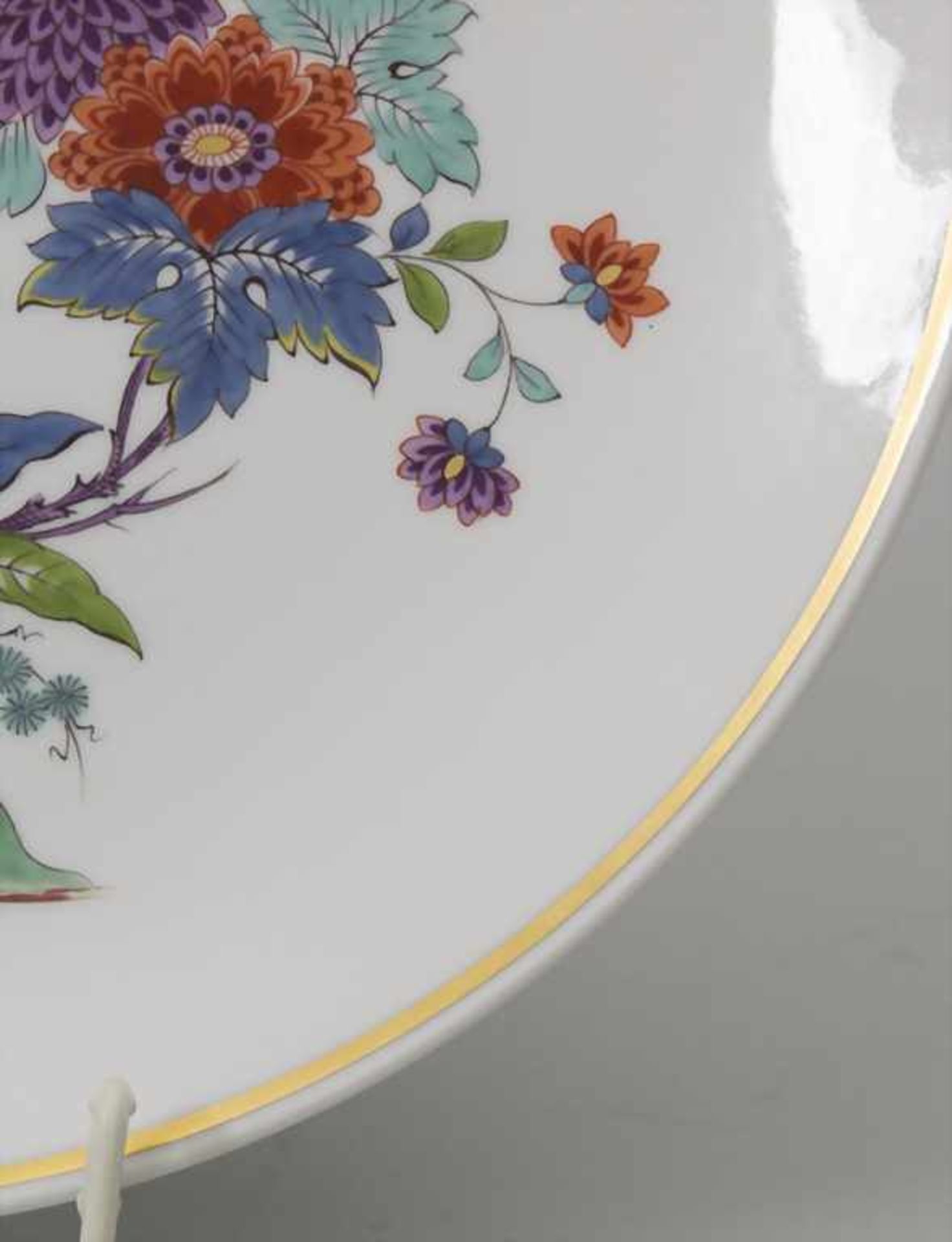 Paar Teller / A pair of plates with Imari pattern, Meissen, 20. Jh, - Bild 5 aus 11