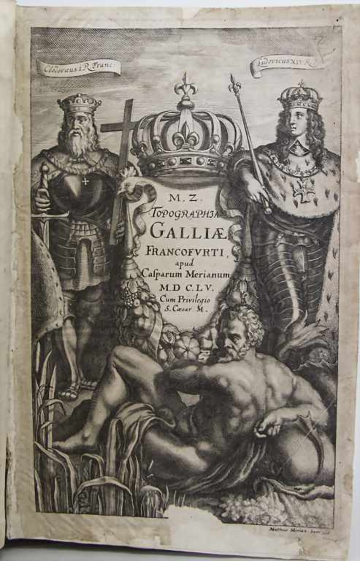 Martin Zeiller: 'Topographia Galliae oder Beschreibung des Königreichs Franckreich' - Bild 5 aus 11