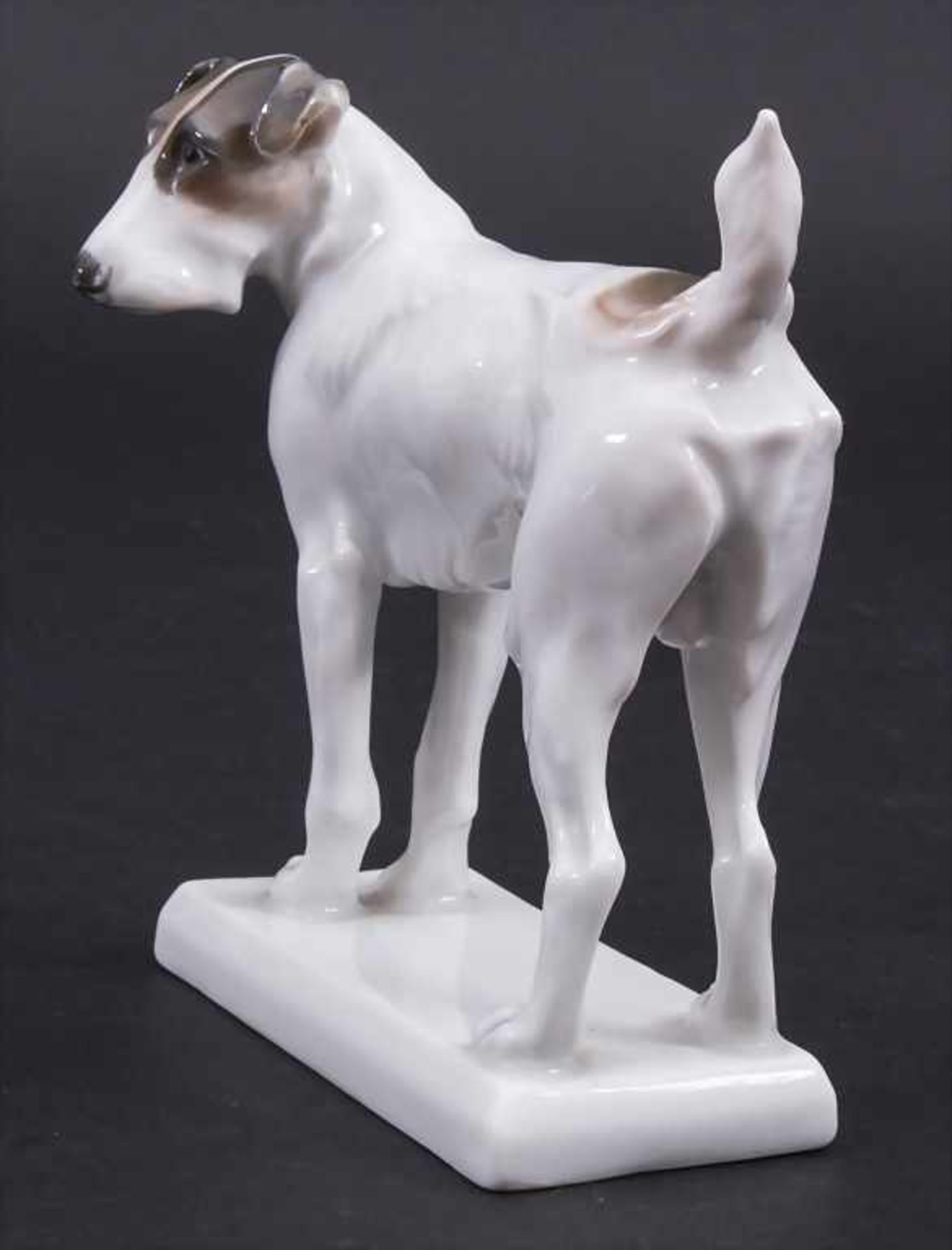 Stehender Terrier / A standing terrier, Rosenthal, Selb, um 1930 - Bild 4 aus 6