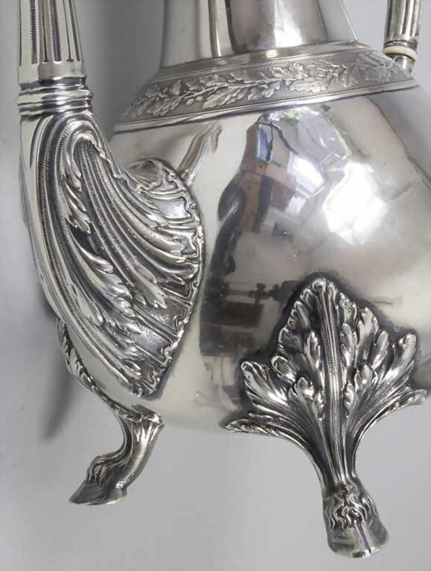 Kaffeekanne / A silver coffee pot, Nancy, Frankreich, um 1900 - Bild 11 aus 11