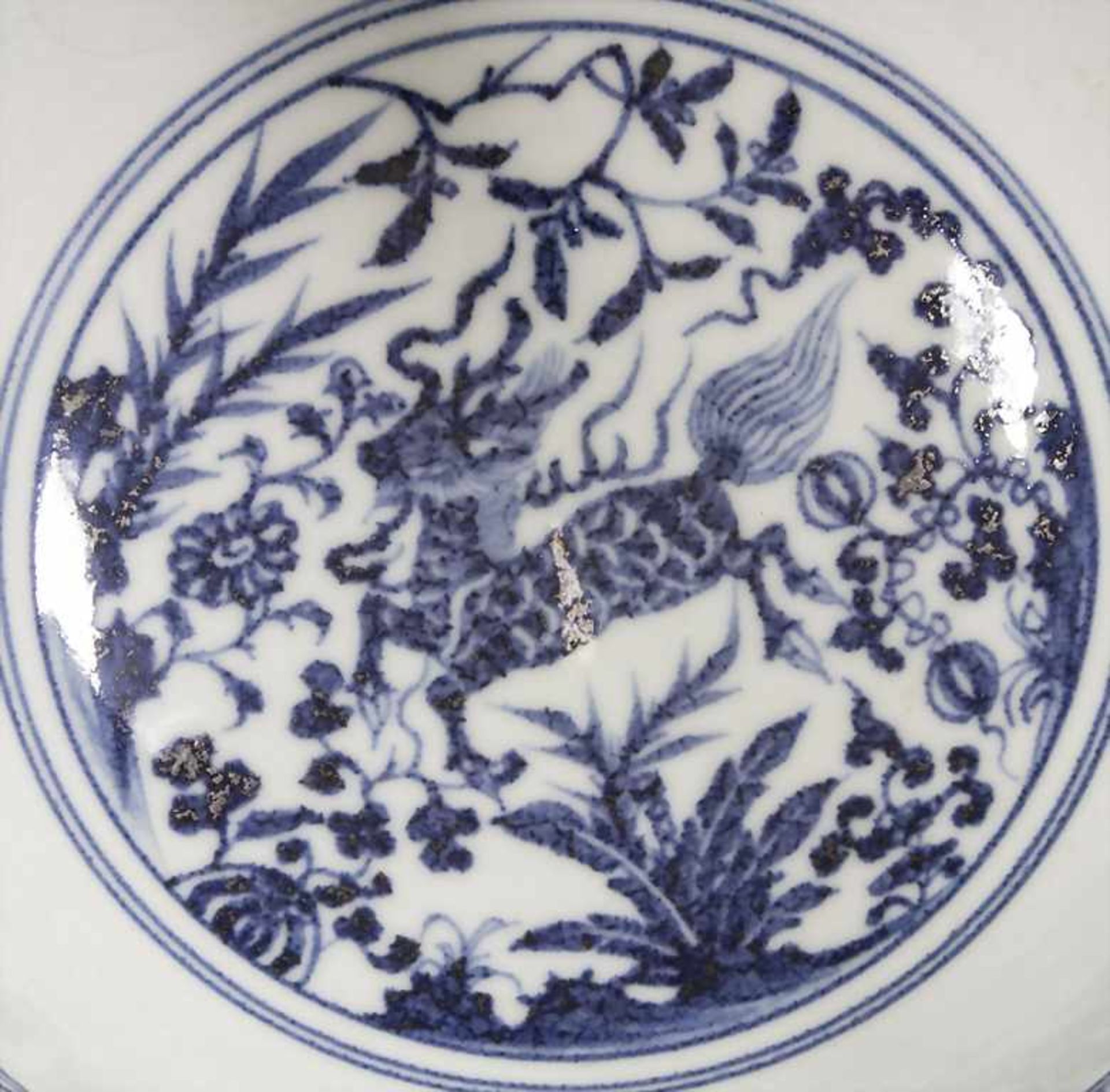 Porzellan-Kumme / A porcelain bowl, China, wohl Qing-Dynastie (1644-1911) - Image 5 of 7
