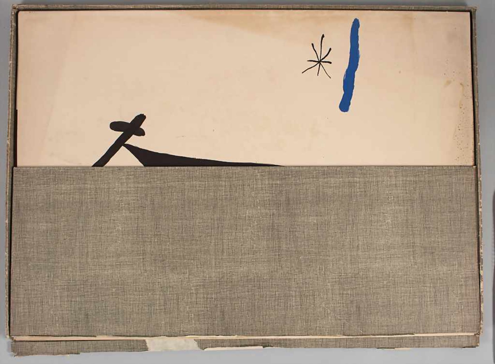 Shuzo Takiguchi: Große Mappe 'Handmade proverbs to Joan Miró' / A large folder 'Handmade proverbs to - Bild 2 aus 6