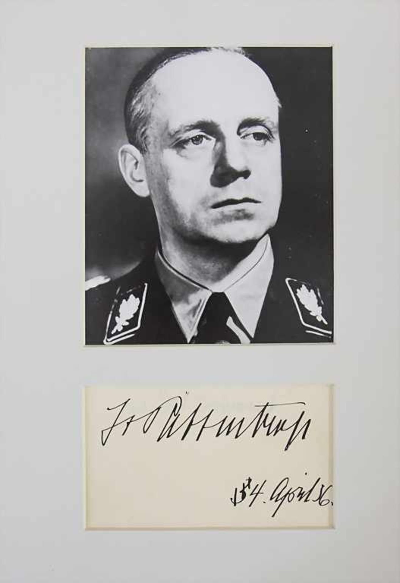 Autograph 'Joachim von Ribbentrop' / An autograph 'Joachim von Ribbentrop', 1934