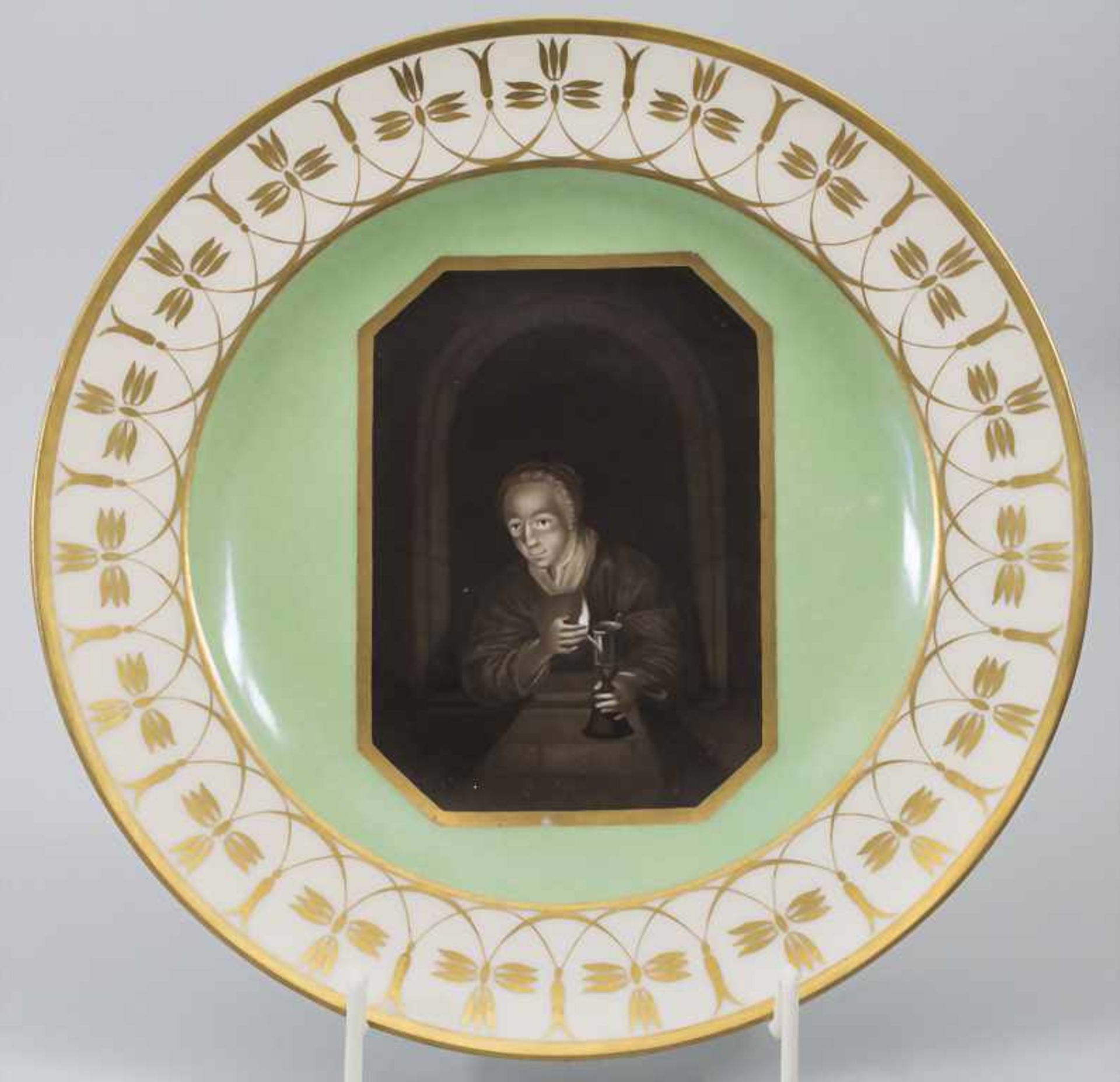 Bildteller / A picture plate, KPM Berlin, um 1800