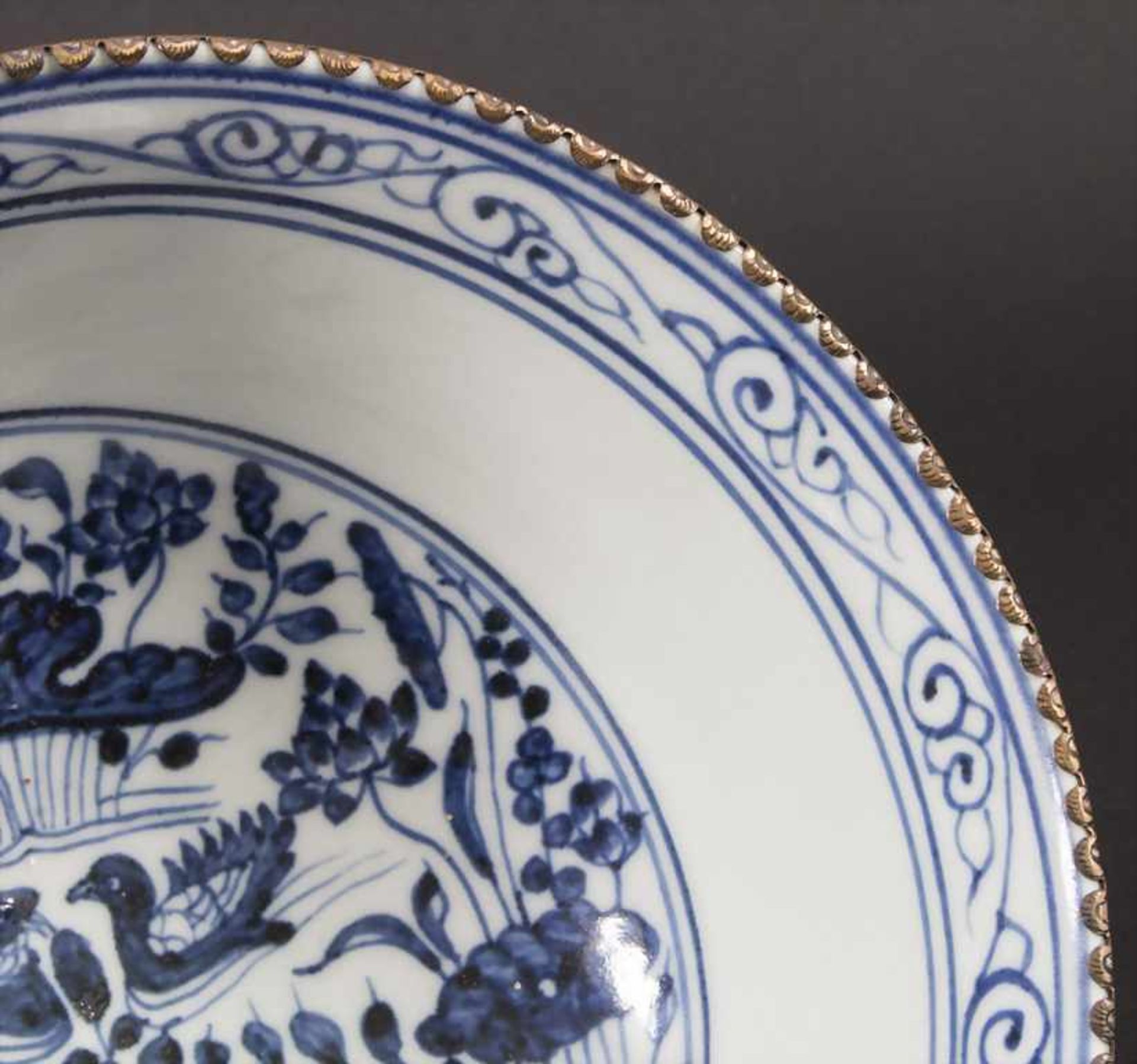 Kumme / A porcelain bowl, China, Ming-Stil, wohl späte Qing-Dynastie (1644-1911) - Image 3 of 5