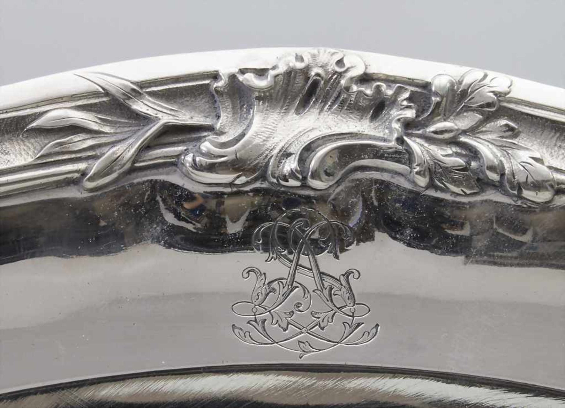 Tablett / A silver tray, Pierre Gavard, Paris, 1886-1895 - Bild 2 aus 9